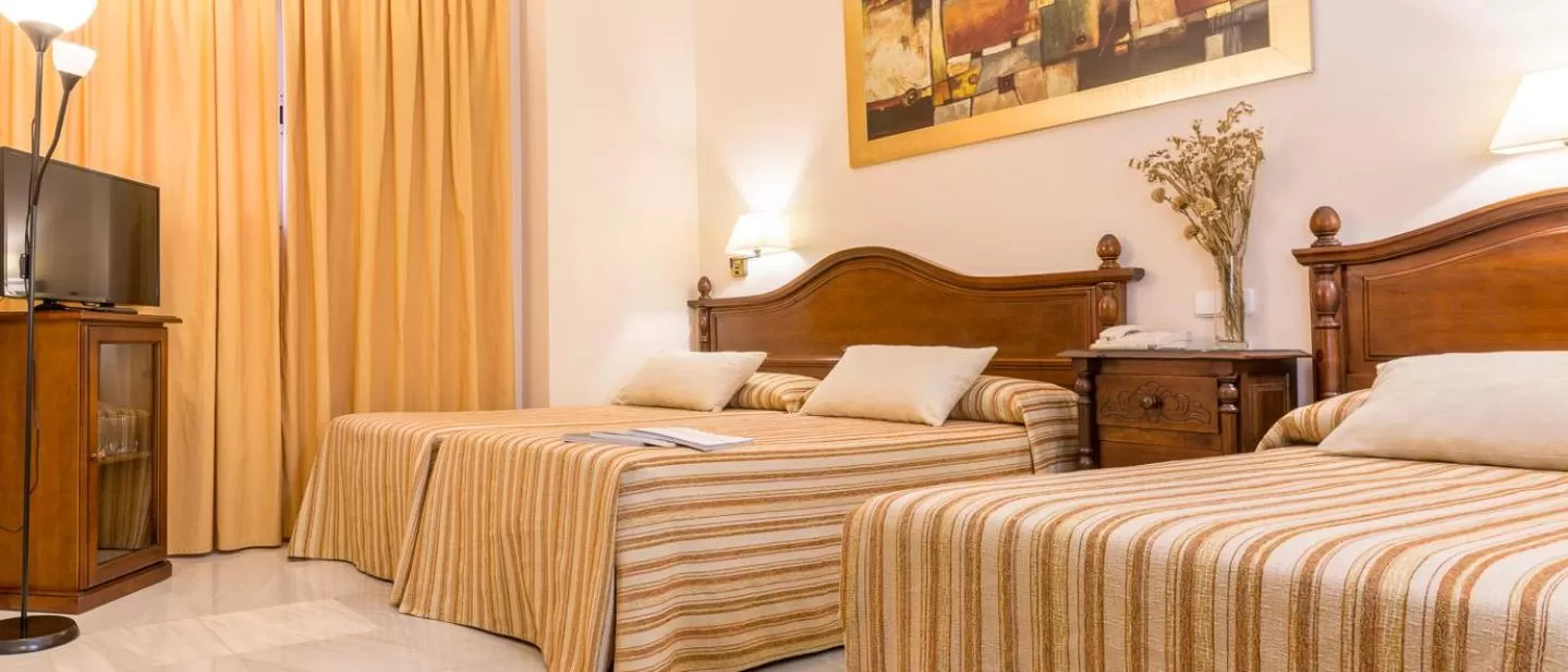 Bed in Hotel Gran Avenida