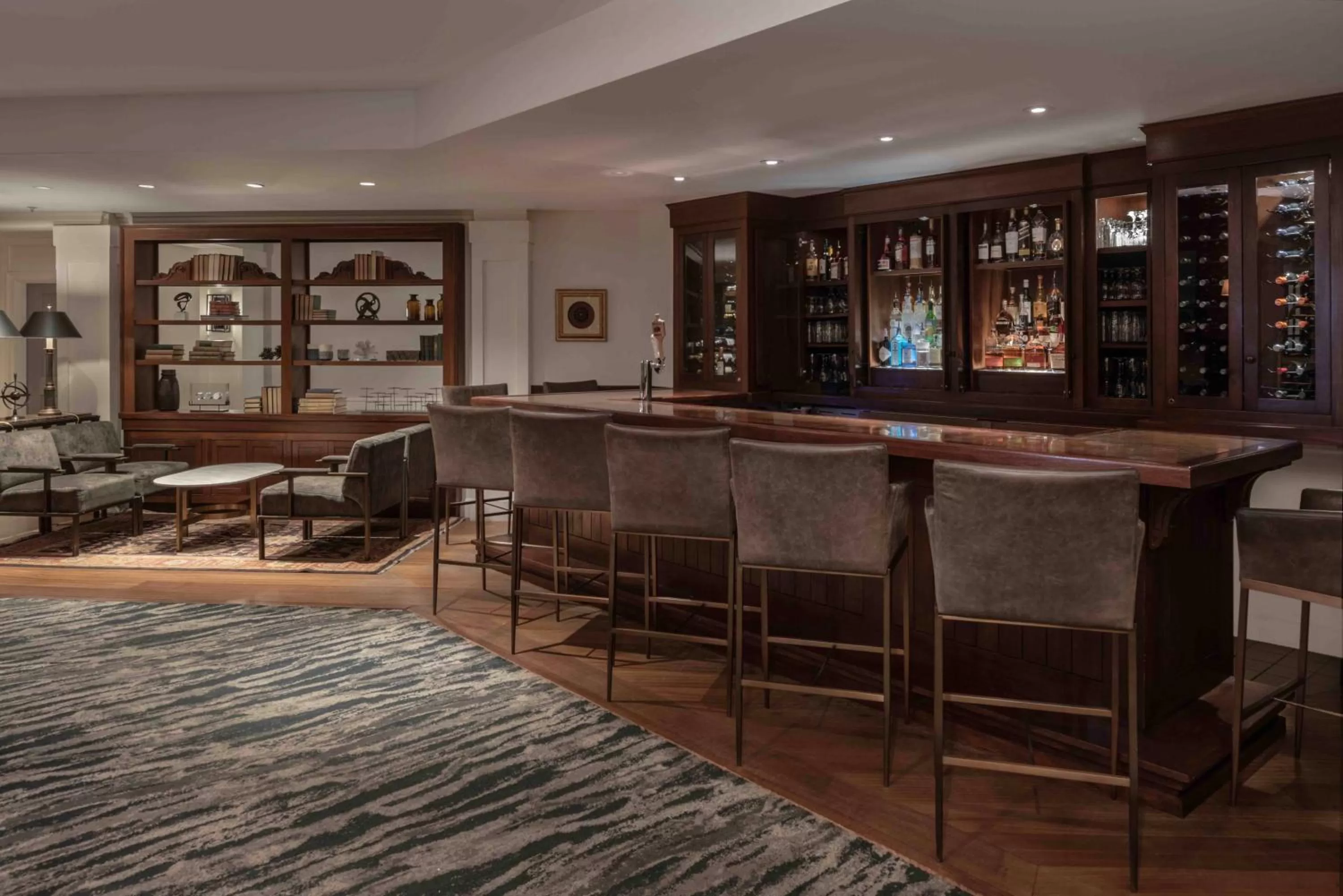 Lounge or bar in Portland Harbor Hotel