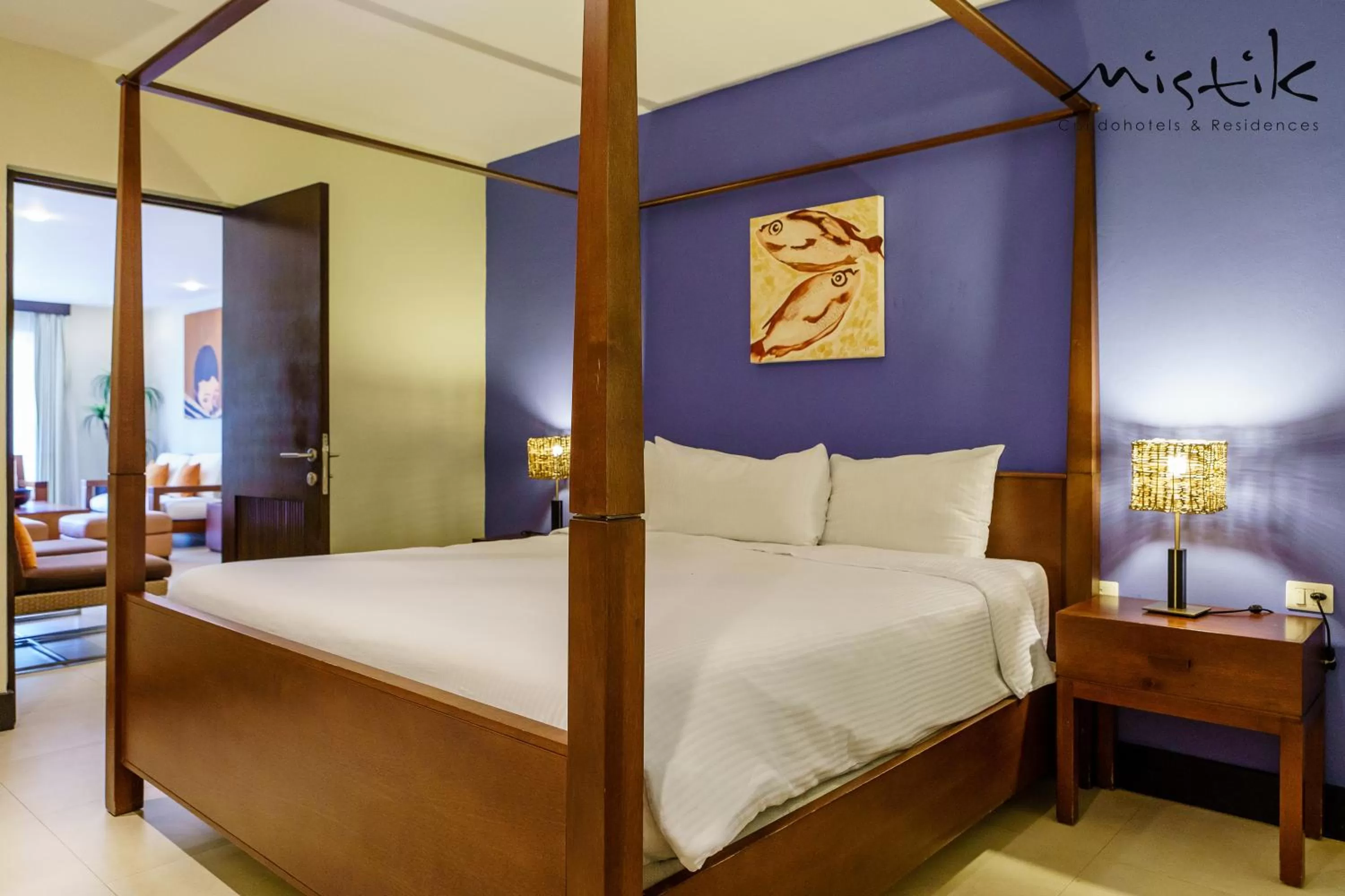 Bed in Pueblito Escondido by Mistik Vacation Rentals