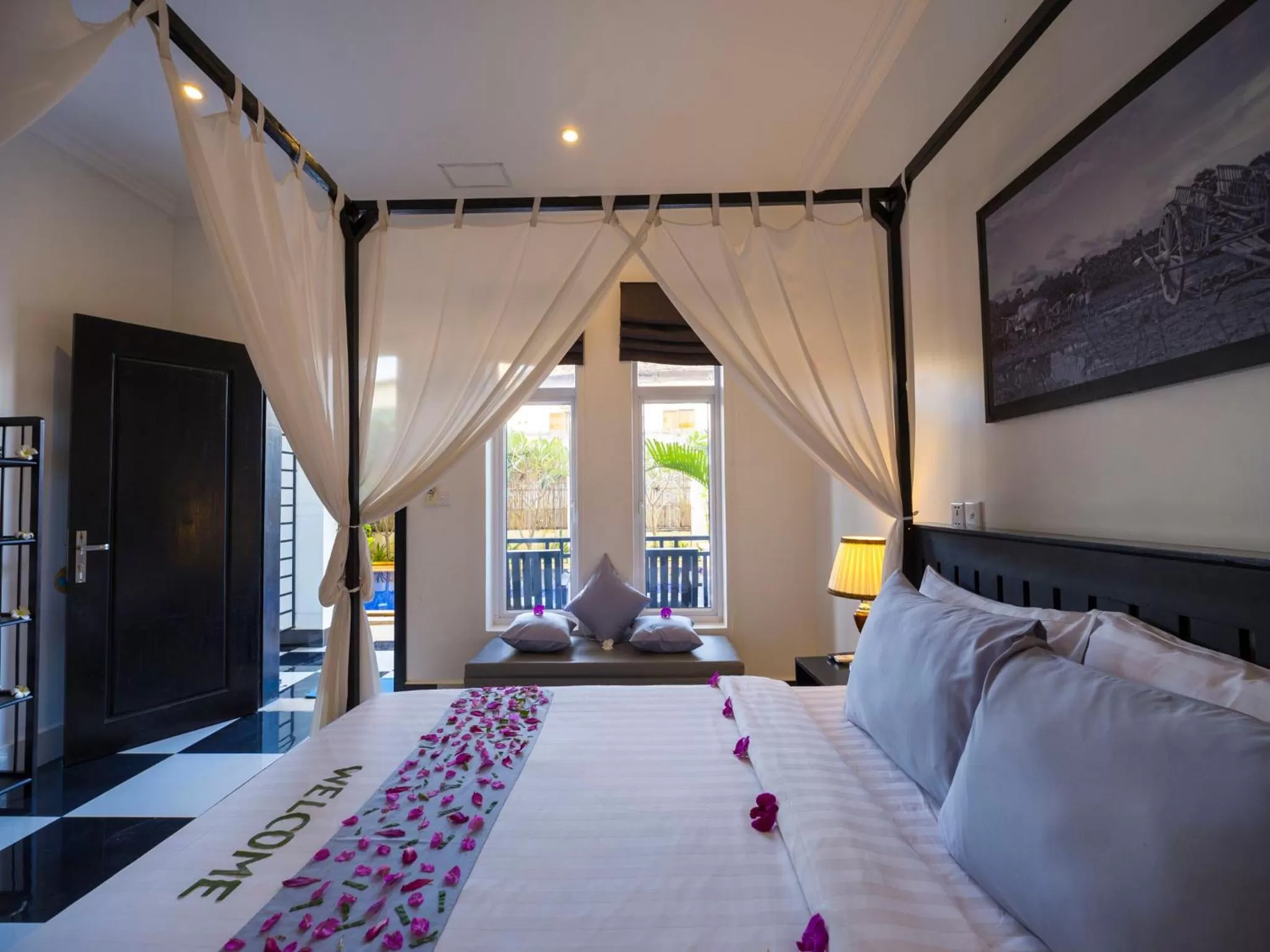 Bedroom, Bed in Rithy Rine Angkor Residence