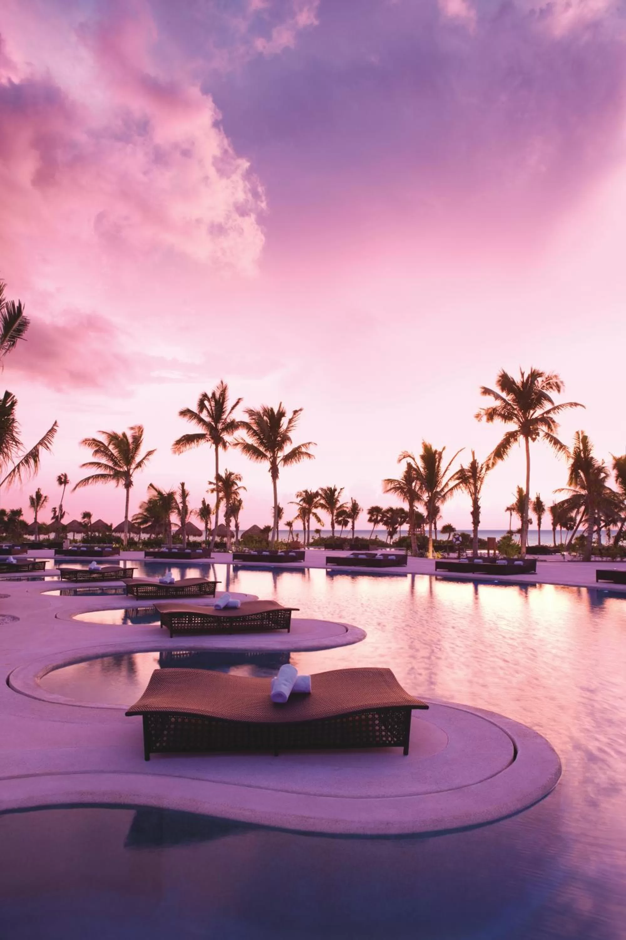 Pool view in Secrets Maroma Beach Riviera Cancun - Adults only