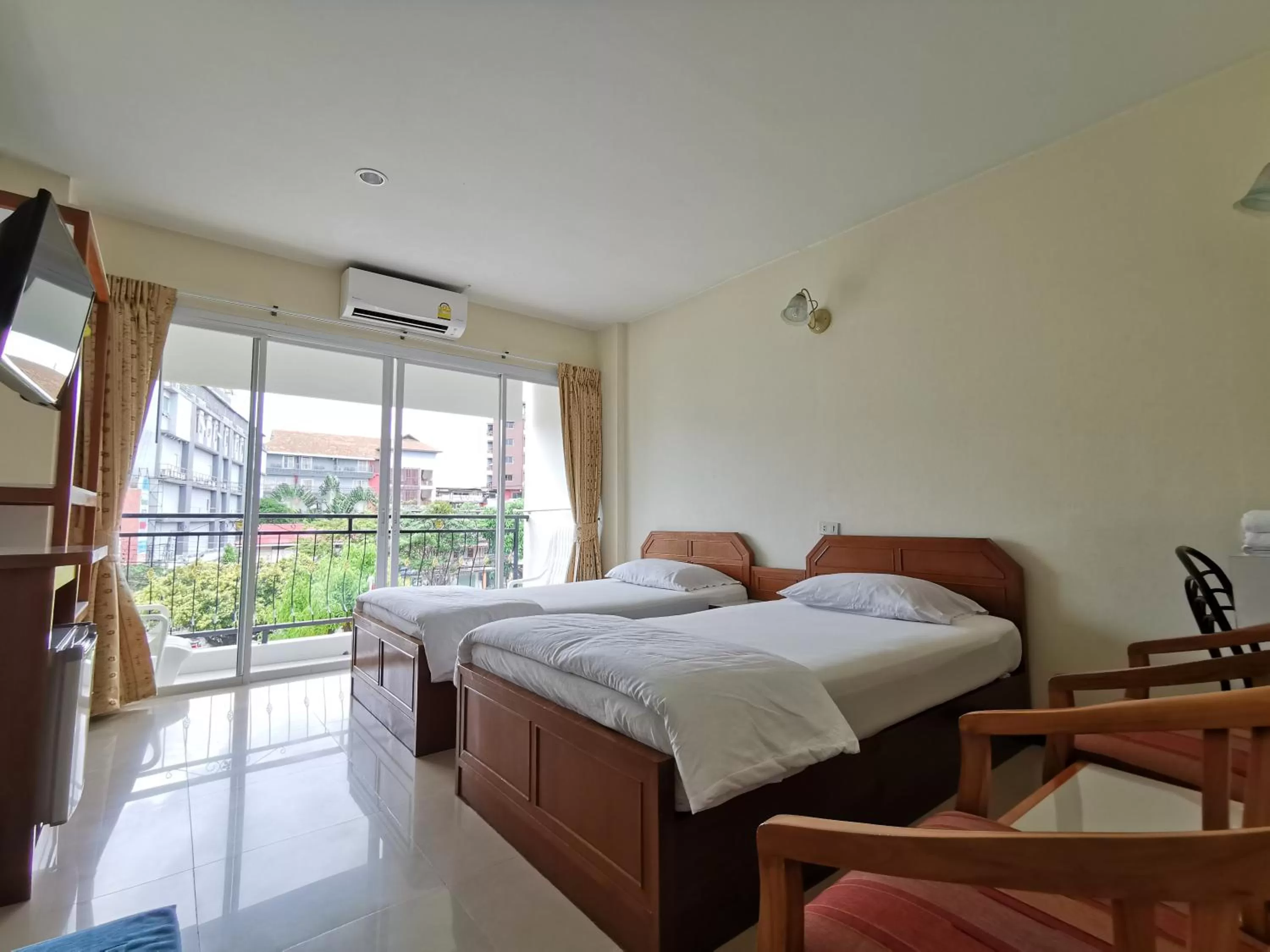 Photo of the whole room, Bed in Subhamitra Hotel Hua Hin-SHA Certified