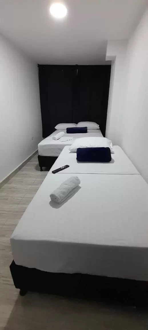 Bed in Hotel Caldas Real