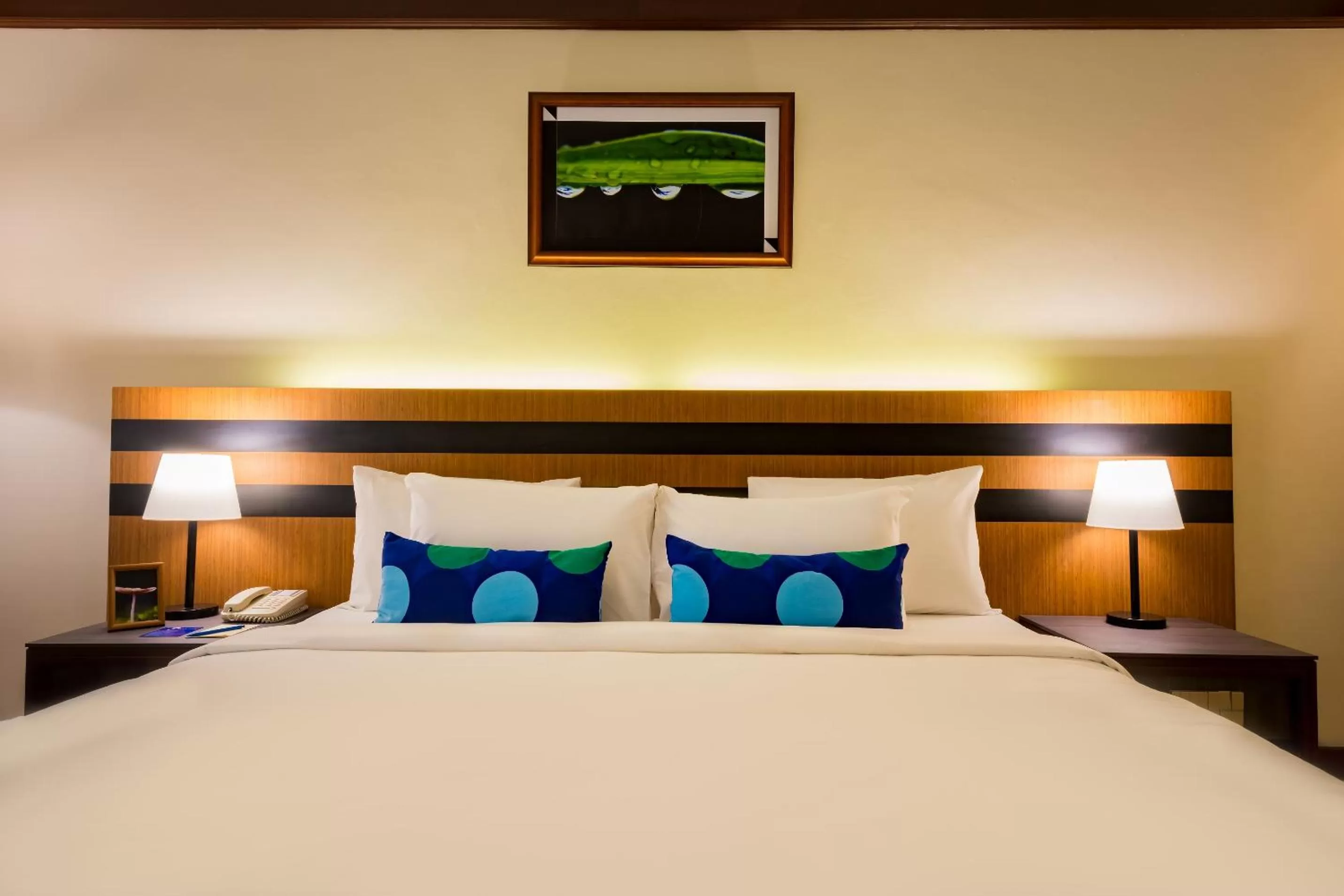 Bed in Le Grandeur Palm Resort Johor