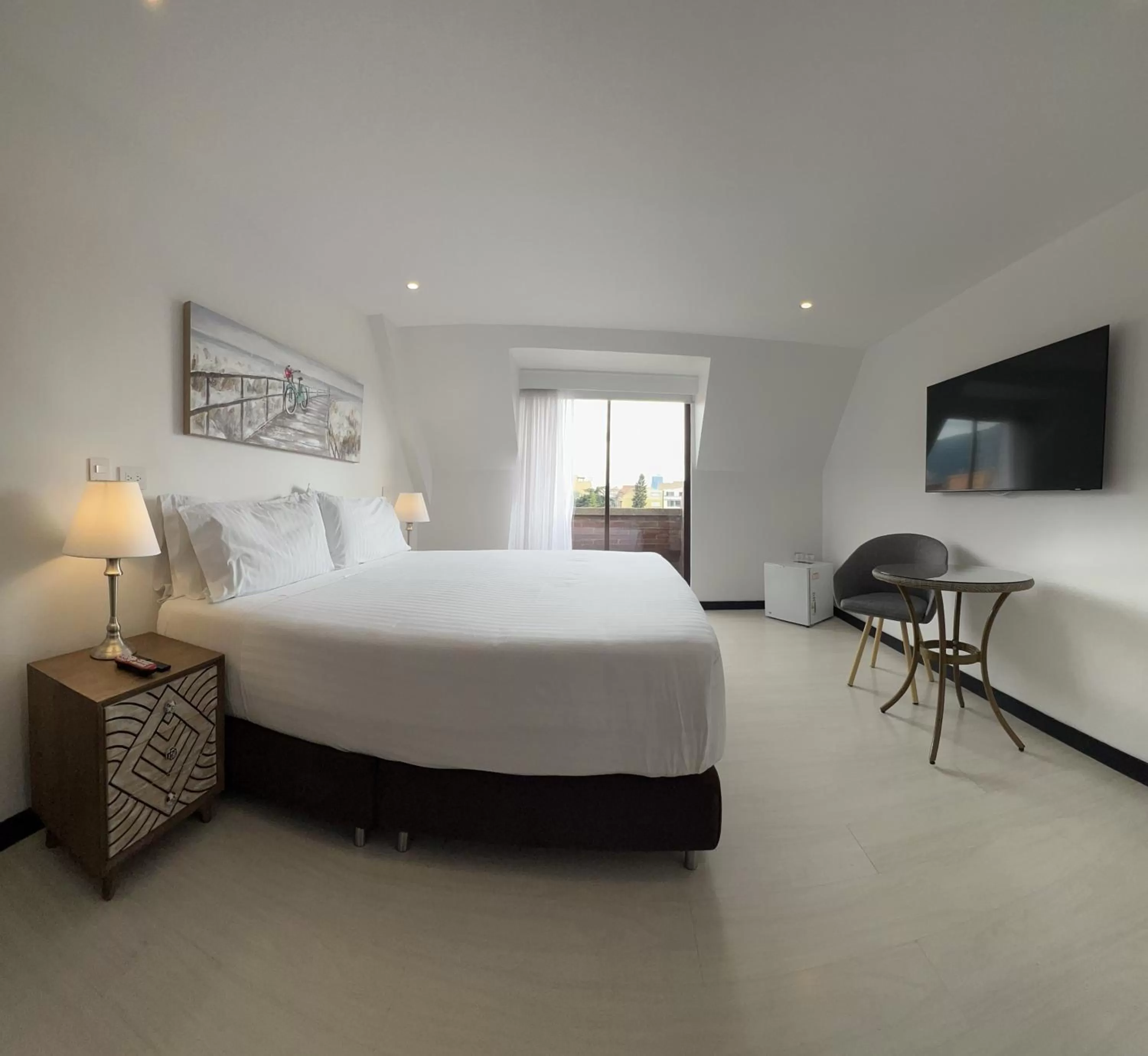 Bedroom, Bed in Suites 109 GH Usaquén