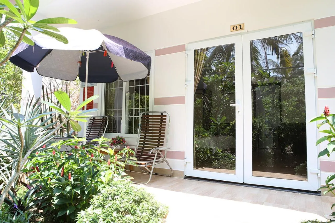 Patio in Huynh Gia Bungalow