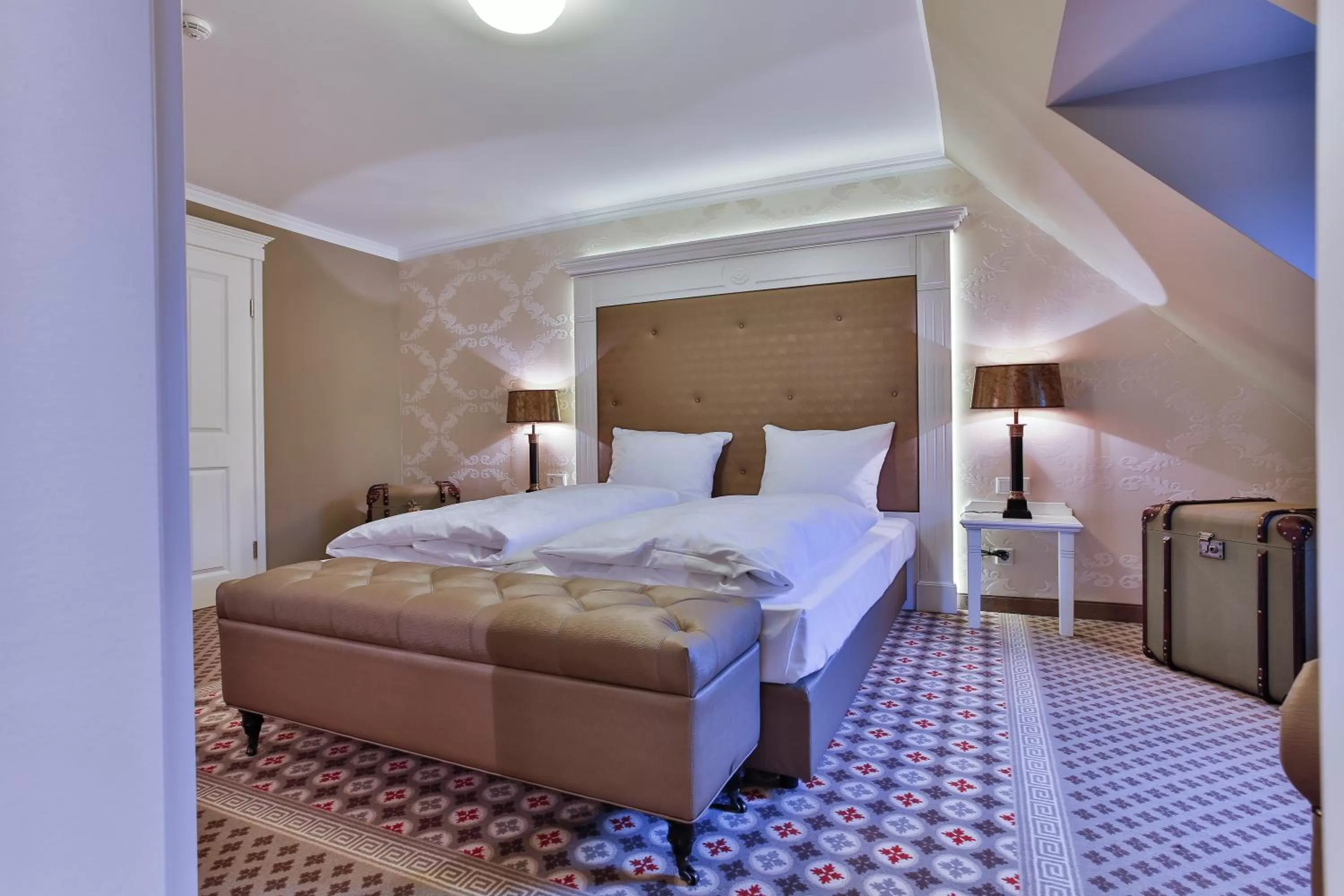 Bed in Hotel Alte Schule