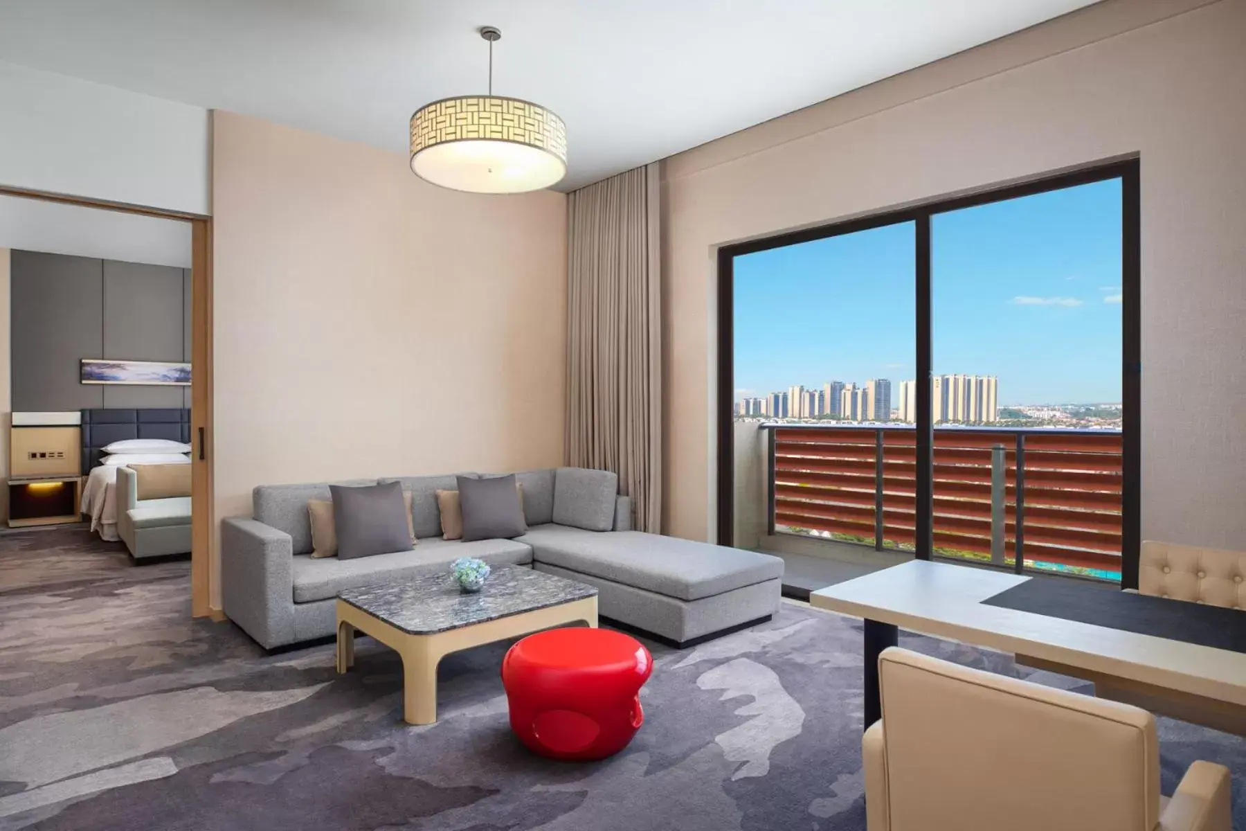 Deluxe Suite with Garden View in Four Points by Sheraton Guangdong, Heshan Deluxe Suite with Garden View in Four Points by Sheraton Guangdong, Heshan