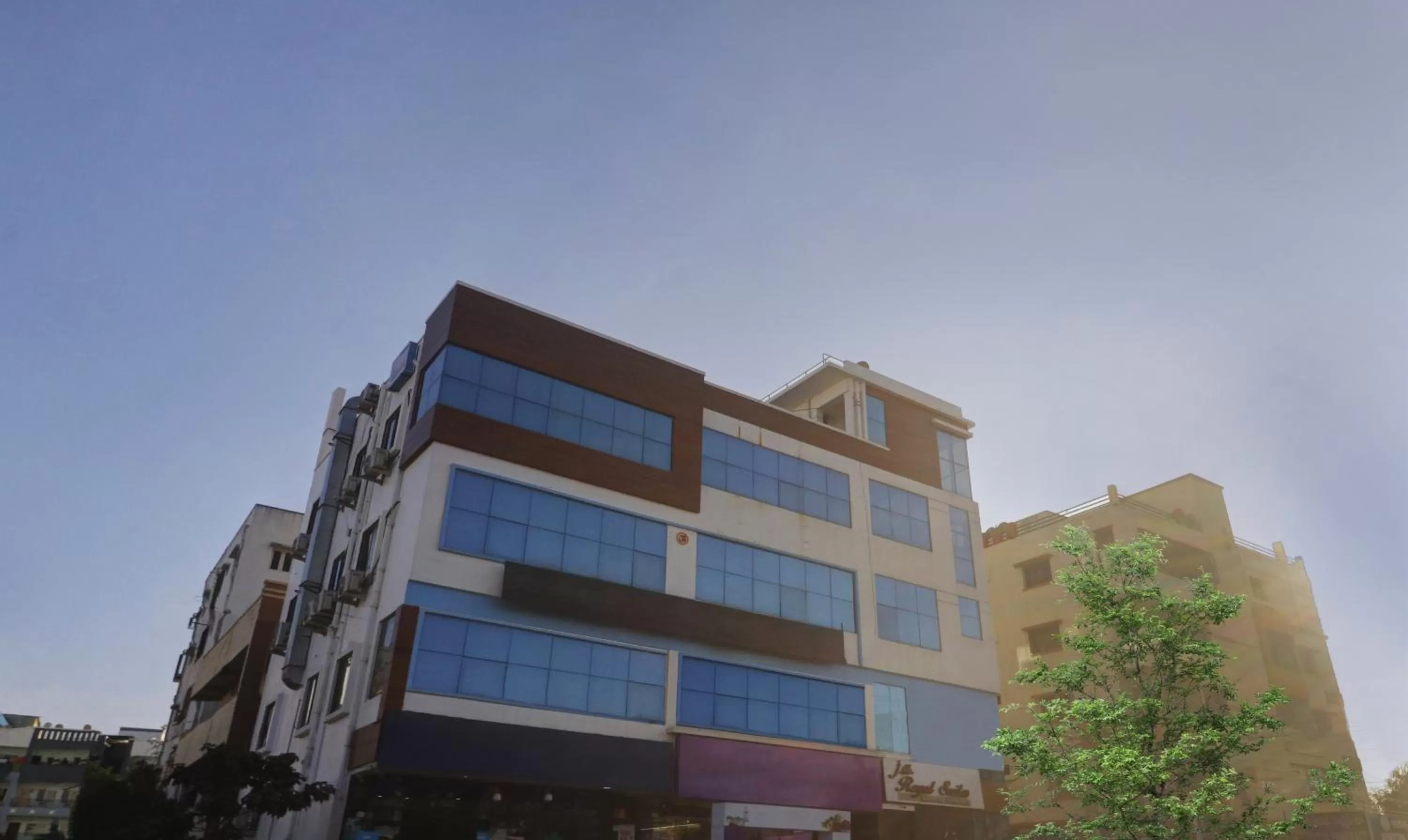 Property building in Itsy Hotels J A Royal Suites Manikonda