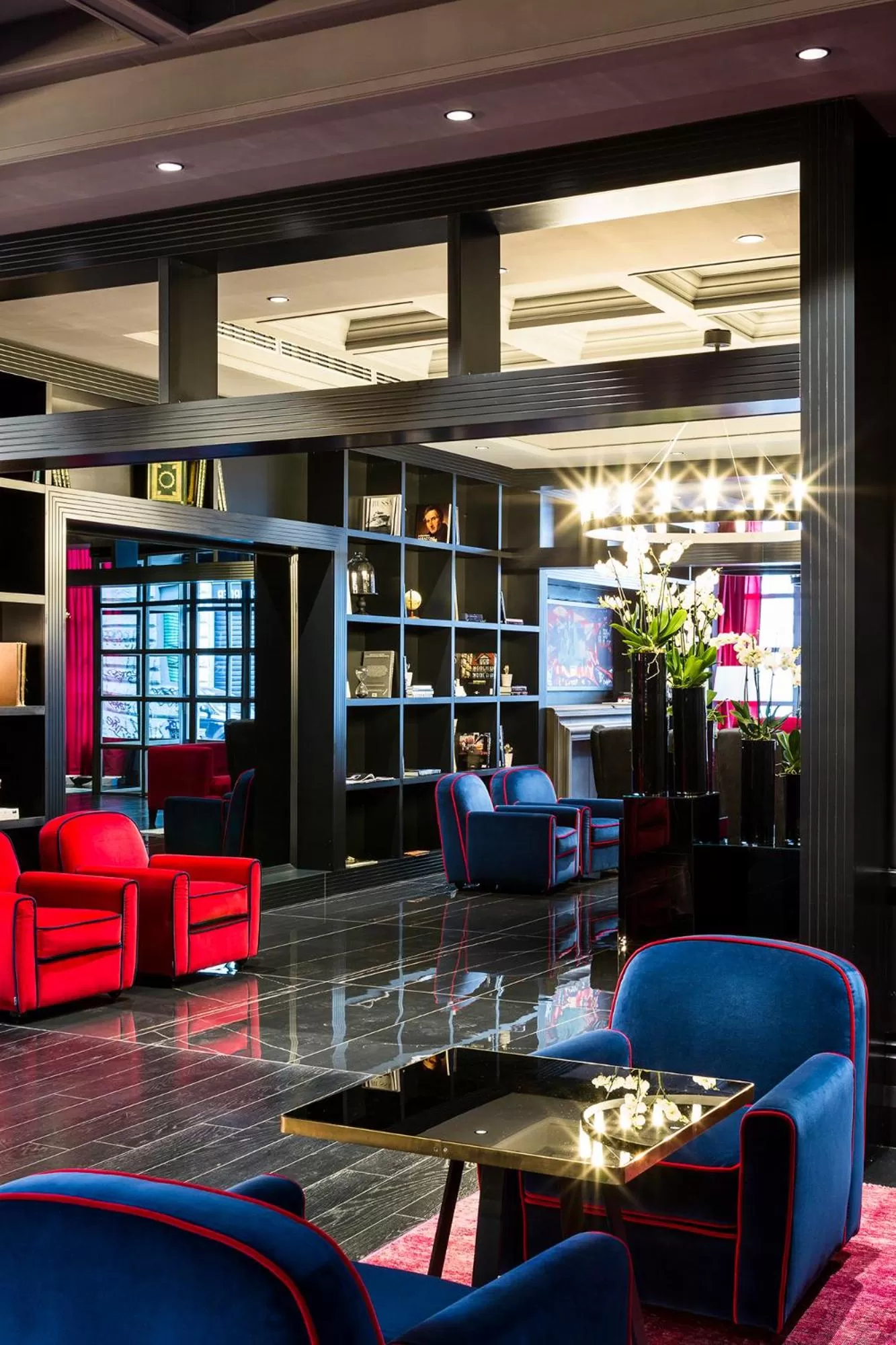 Lobby or reception in Palazzo Cornalia