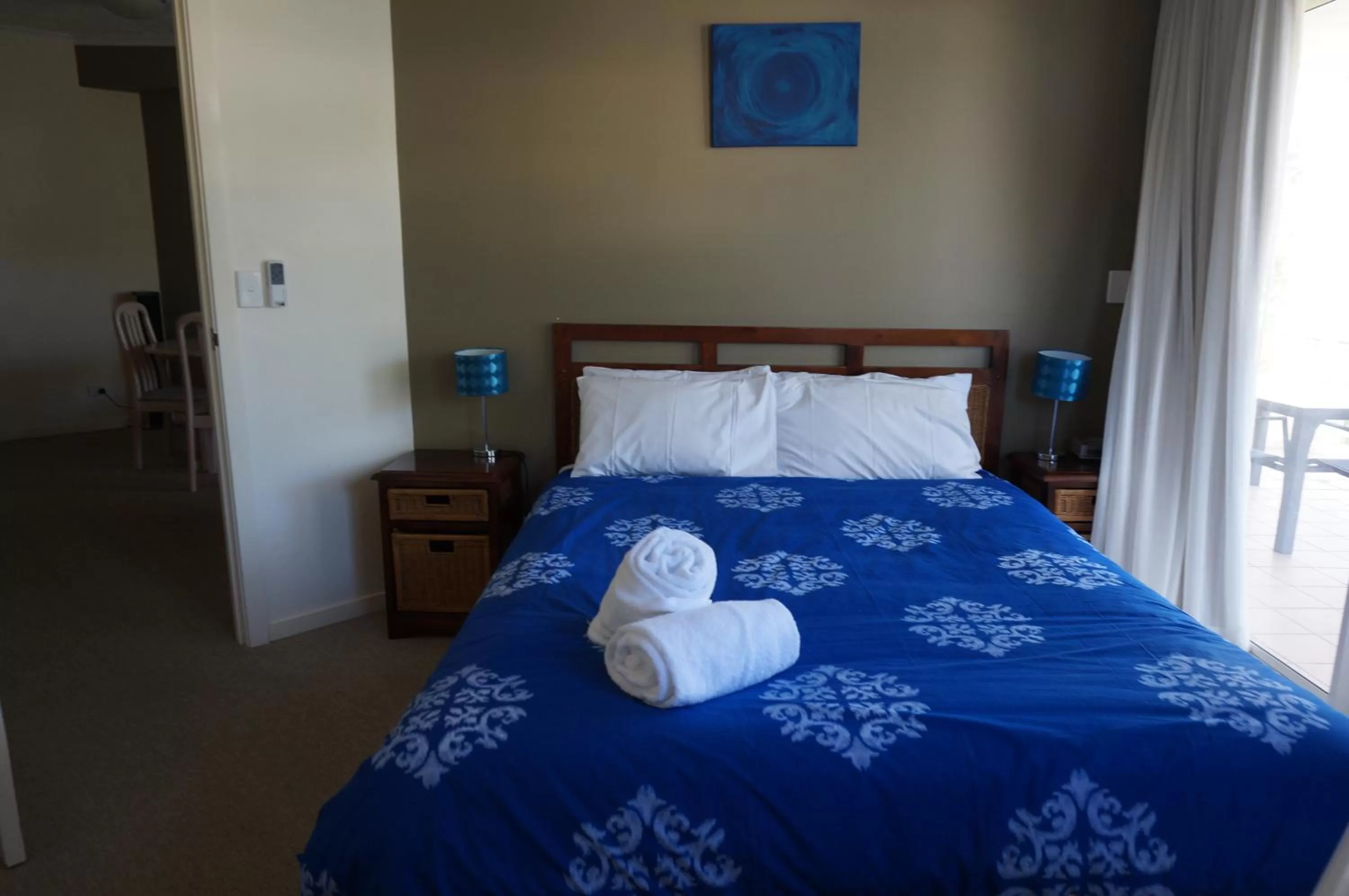 Bedroom, Bed in Moorings Beach Resort