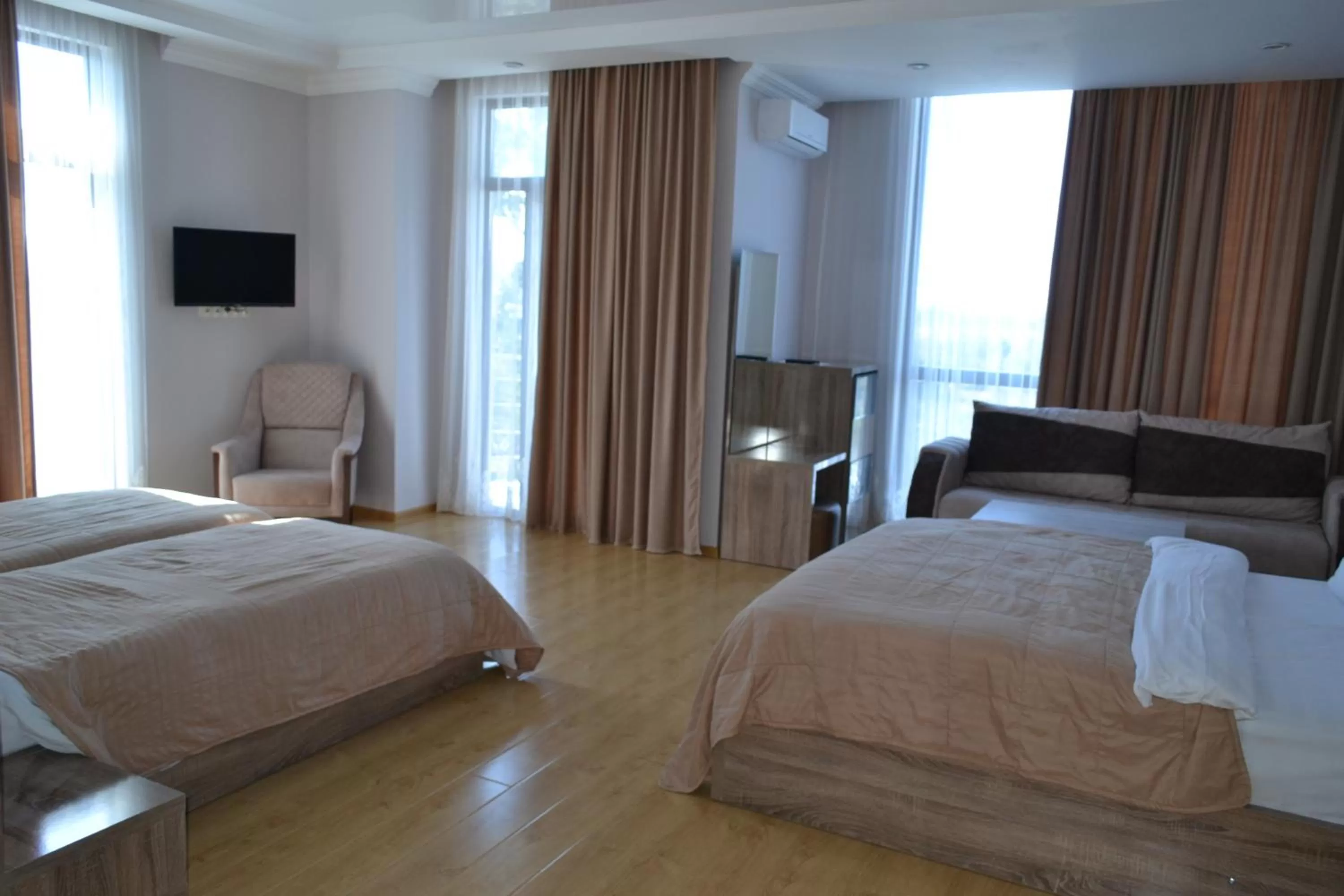 Bed in Hotel Skyline Batumi