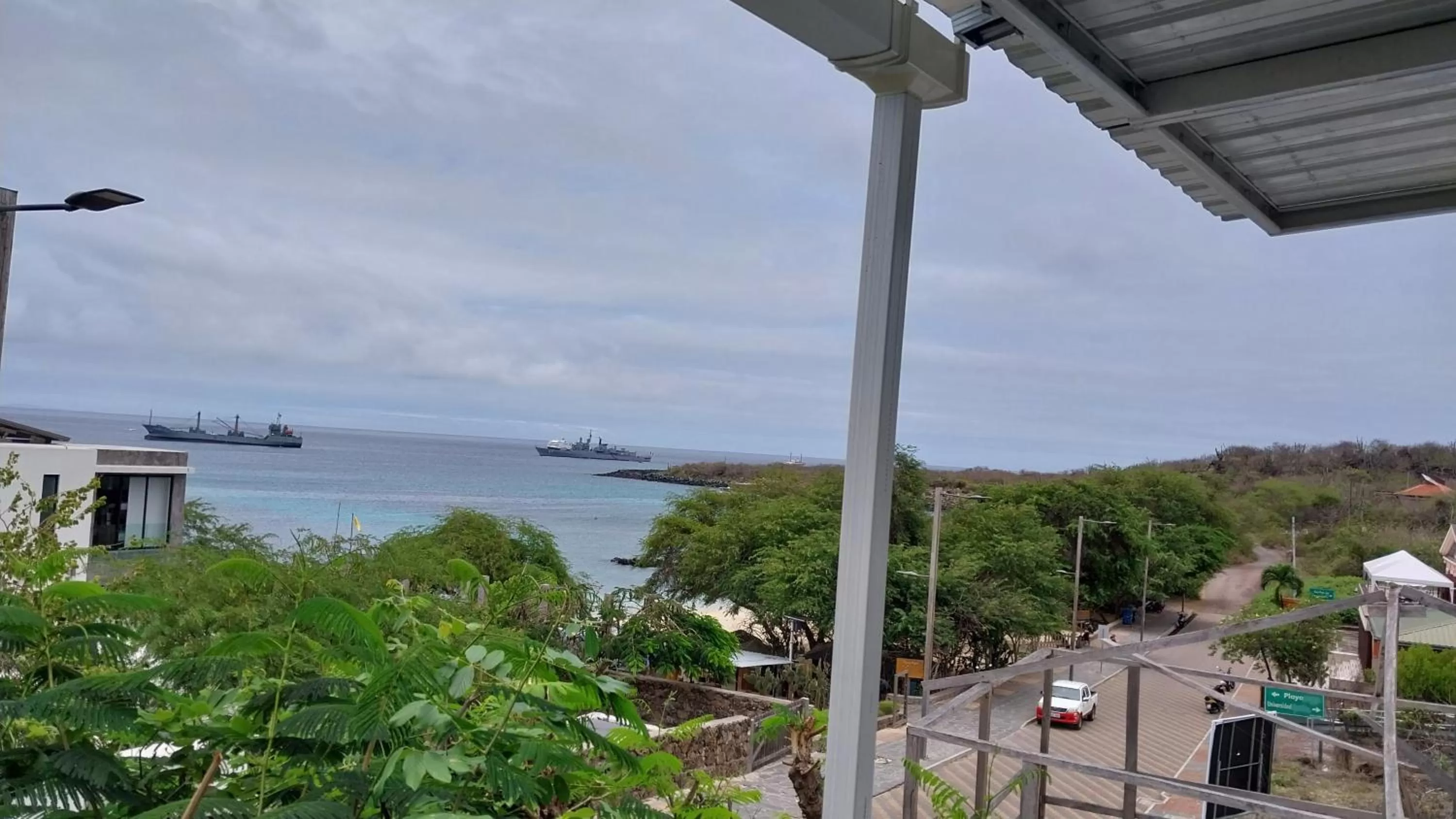 Sea View in Hostal Cabañas Don Jorge