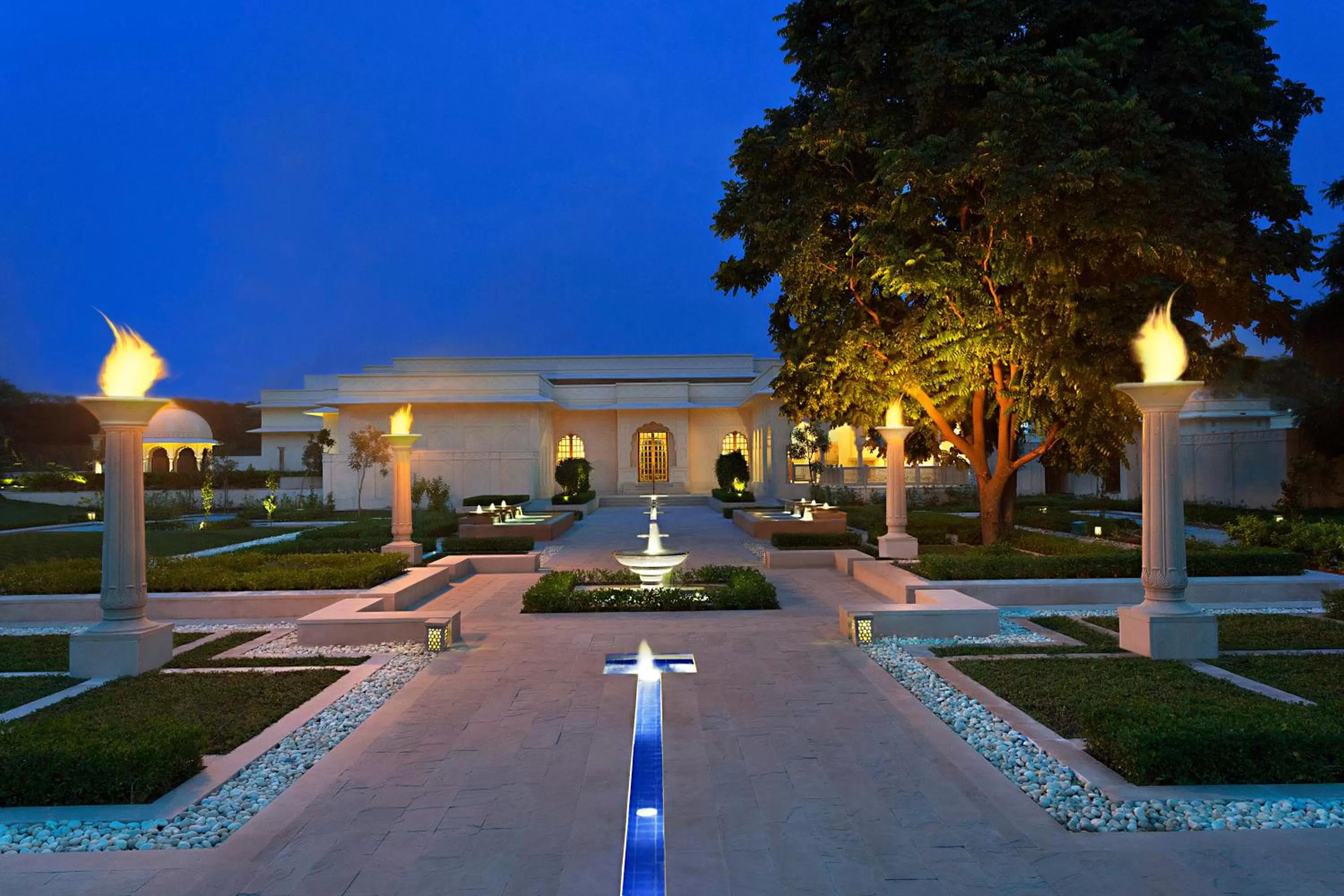 Property building in The Oberoi Sukhvilas Spa Resort, New Chandigarh