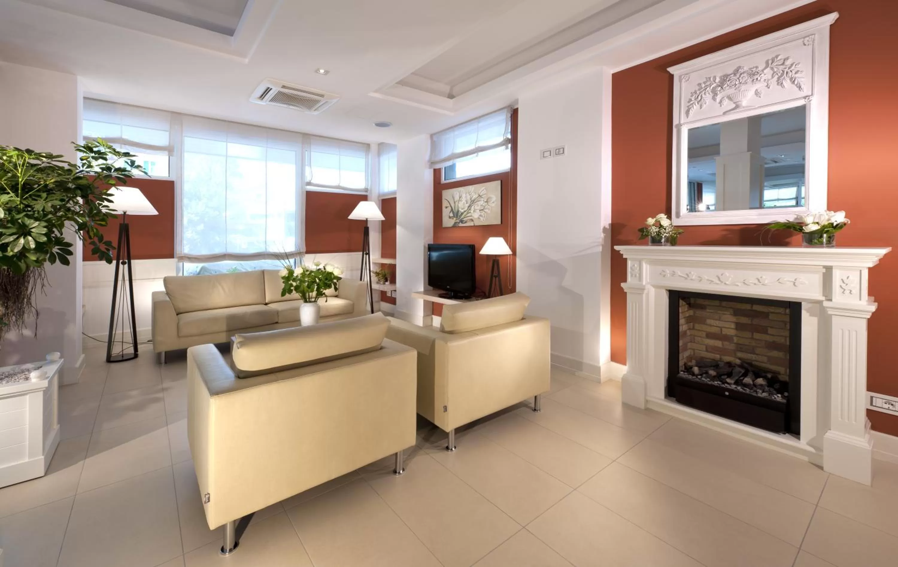 Lobby or reception in Hotel Ambasciatori