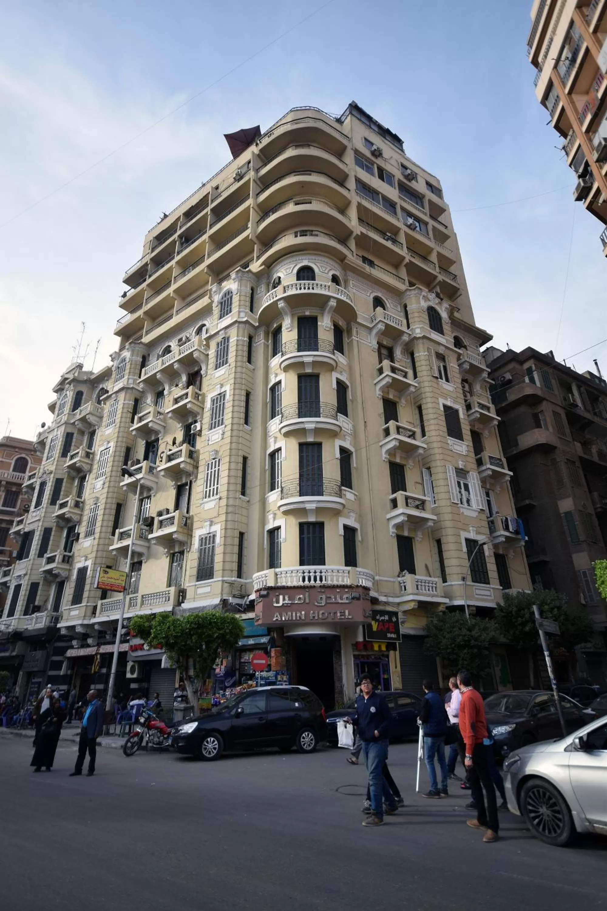 Property building in Amin Hotel