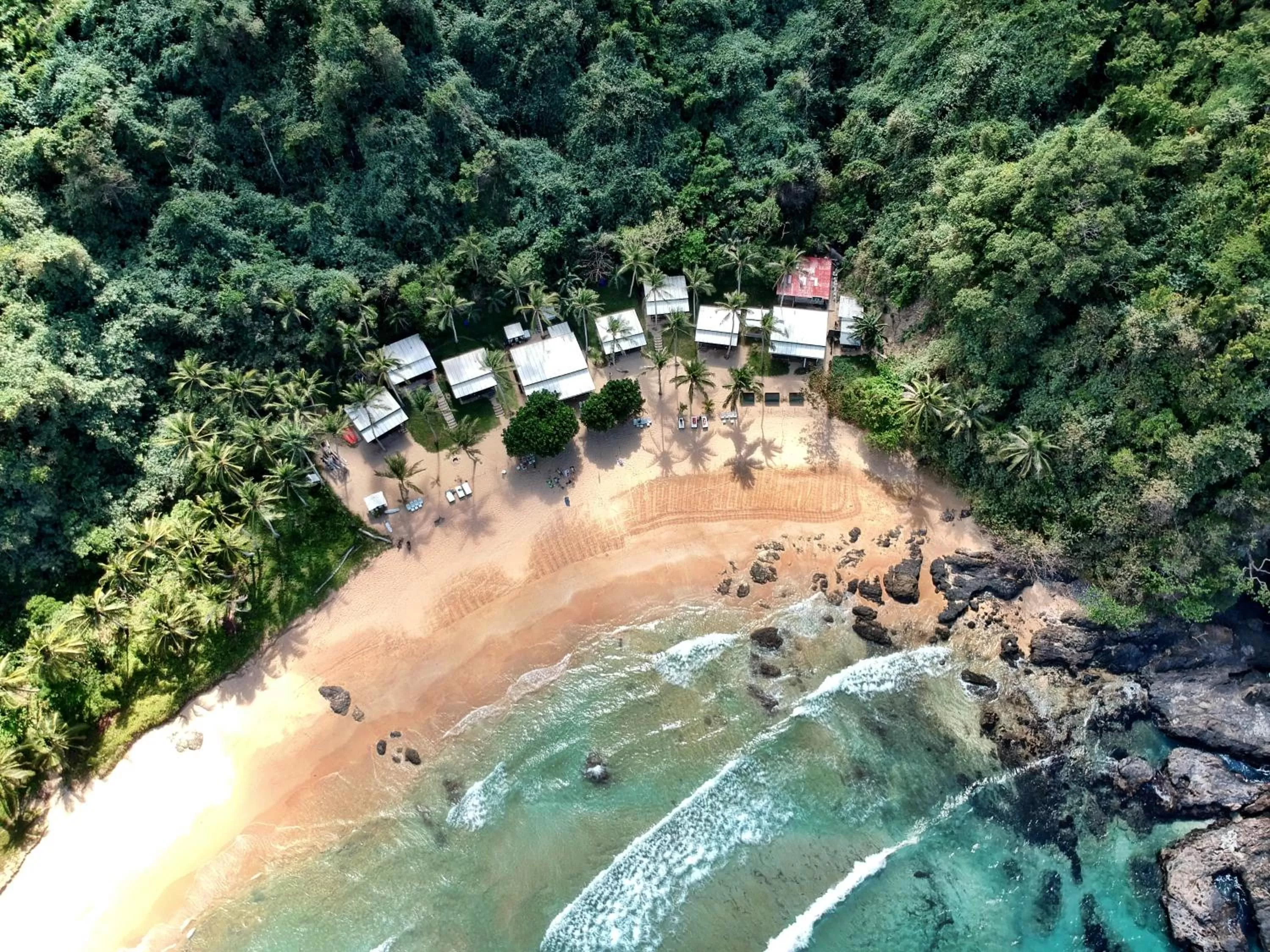 Bird's eye view in Duli Beach Resort