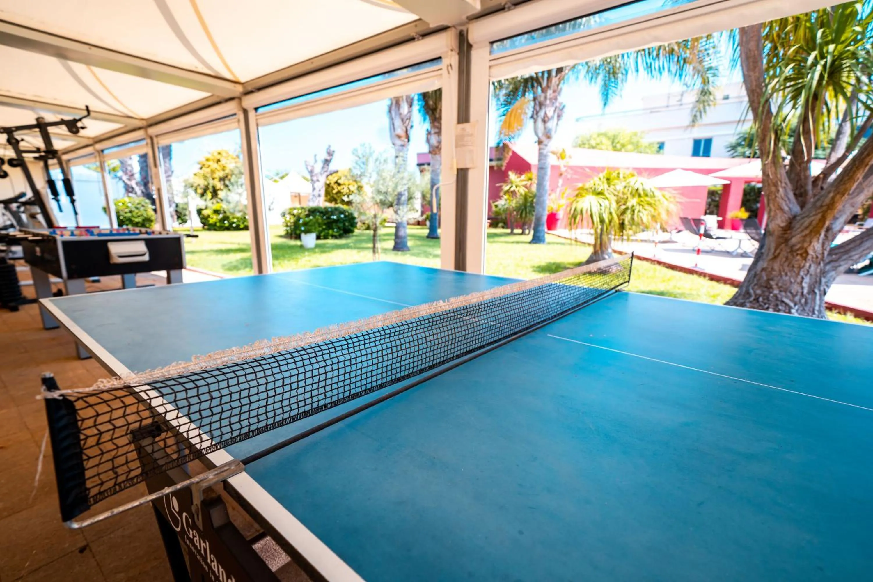 Table tennis in Albatros Hotel