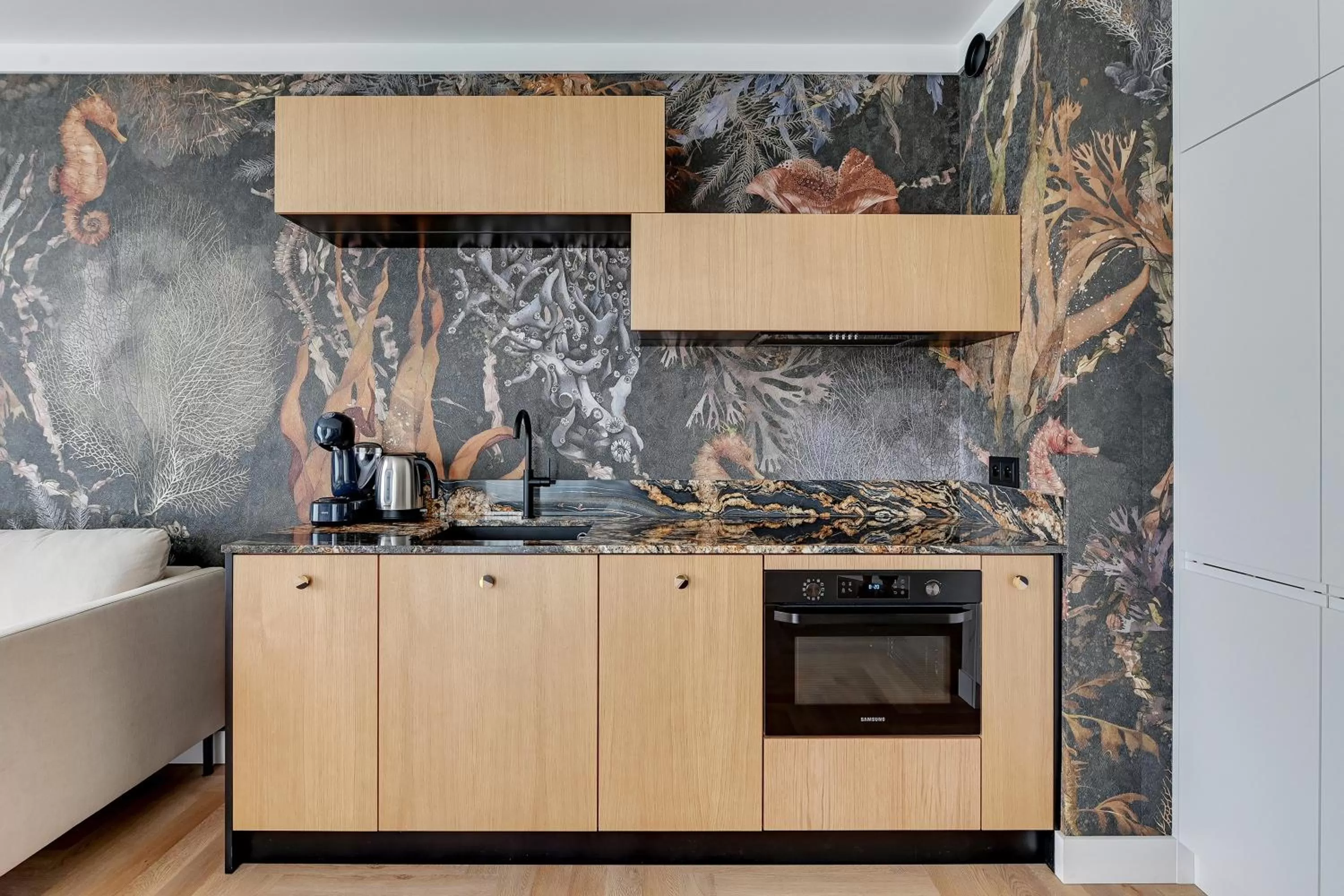 Kitchen or kitchenette in RentPlanet - Apartamenty Chlebova