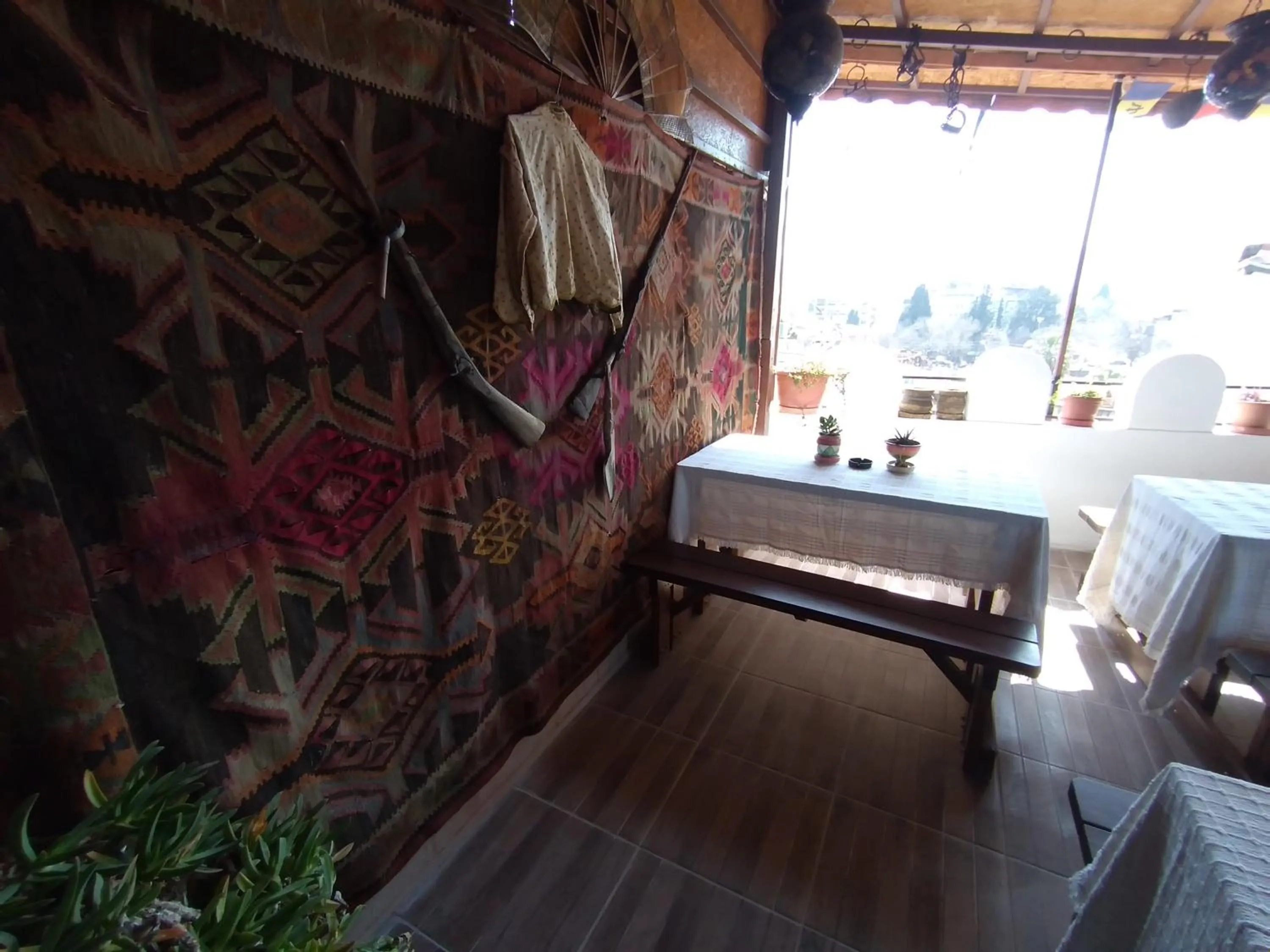 Balcony/Terrace in Anz Guest House Pansiyon