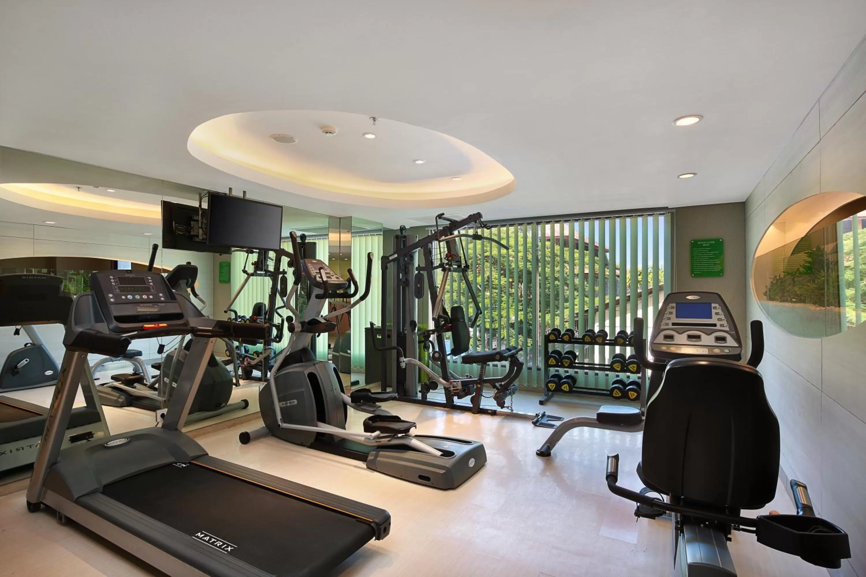 Fitness centre/facilities in SenS Hotel and Spa