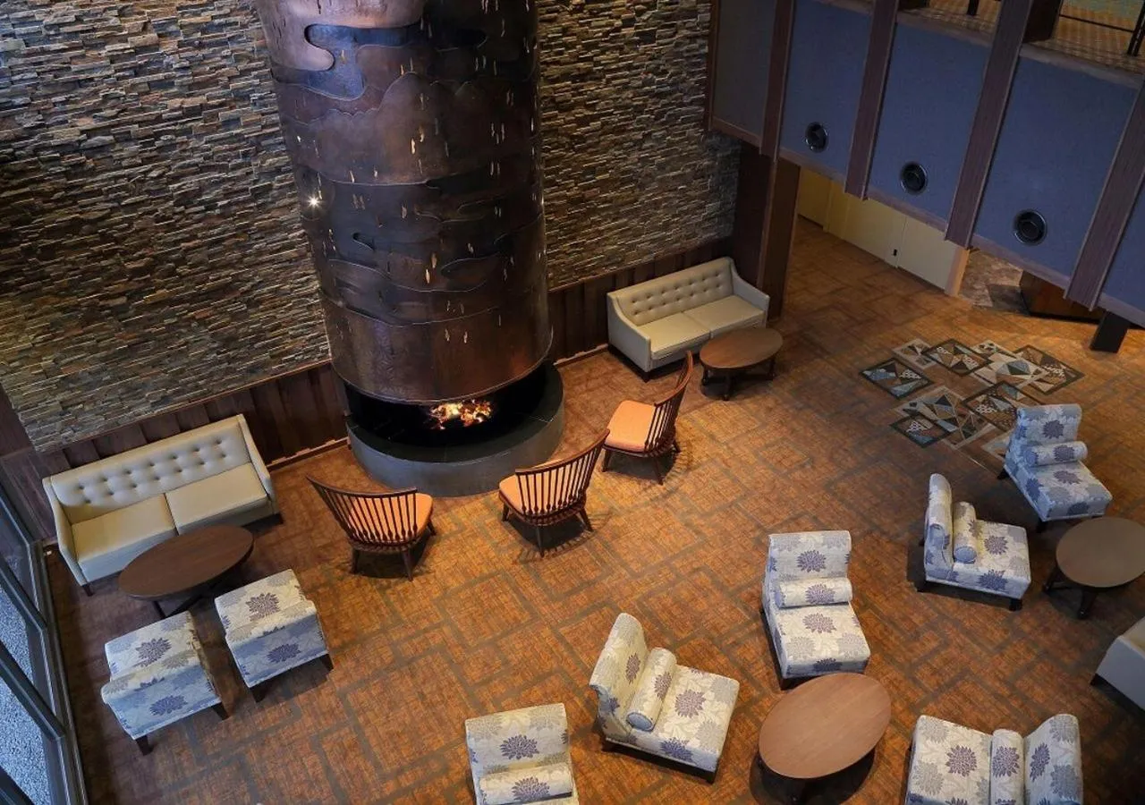 Lobby or reception in Hakodate Hotel Banso