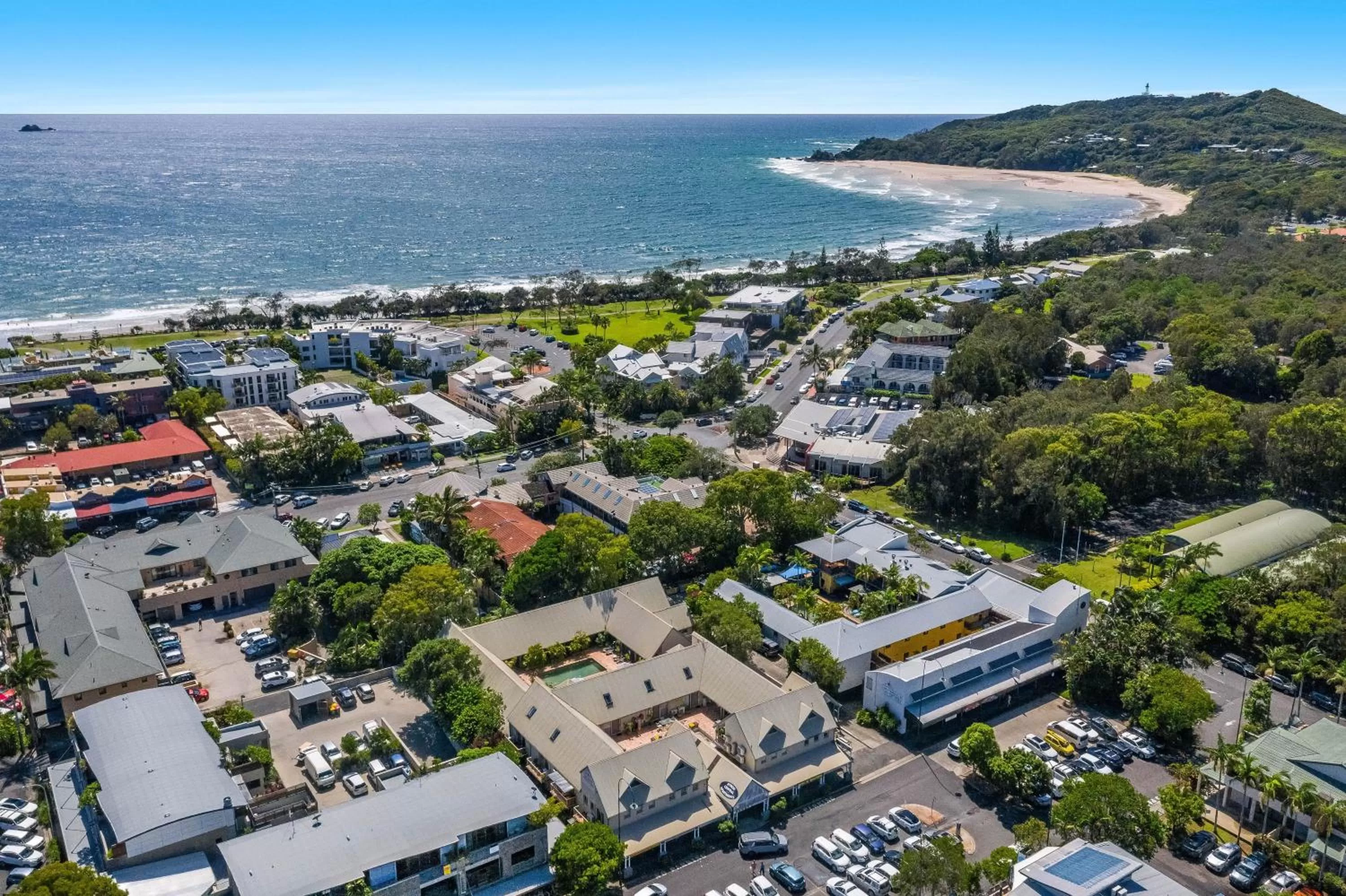 Property building in Byron Central Apartments
