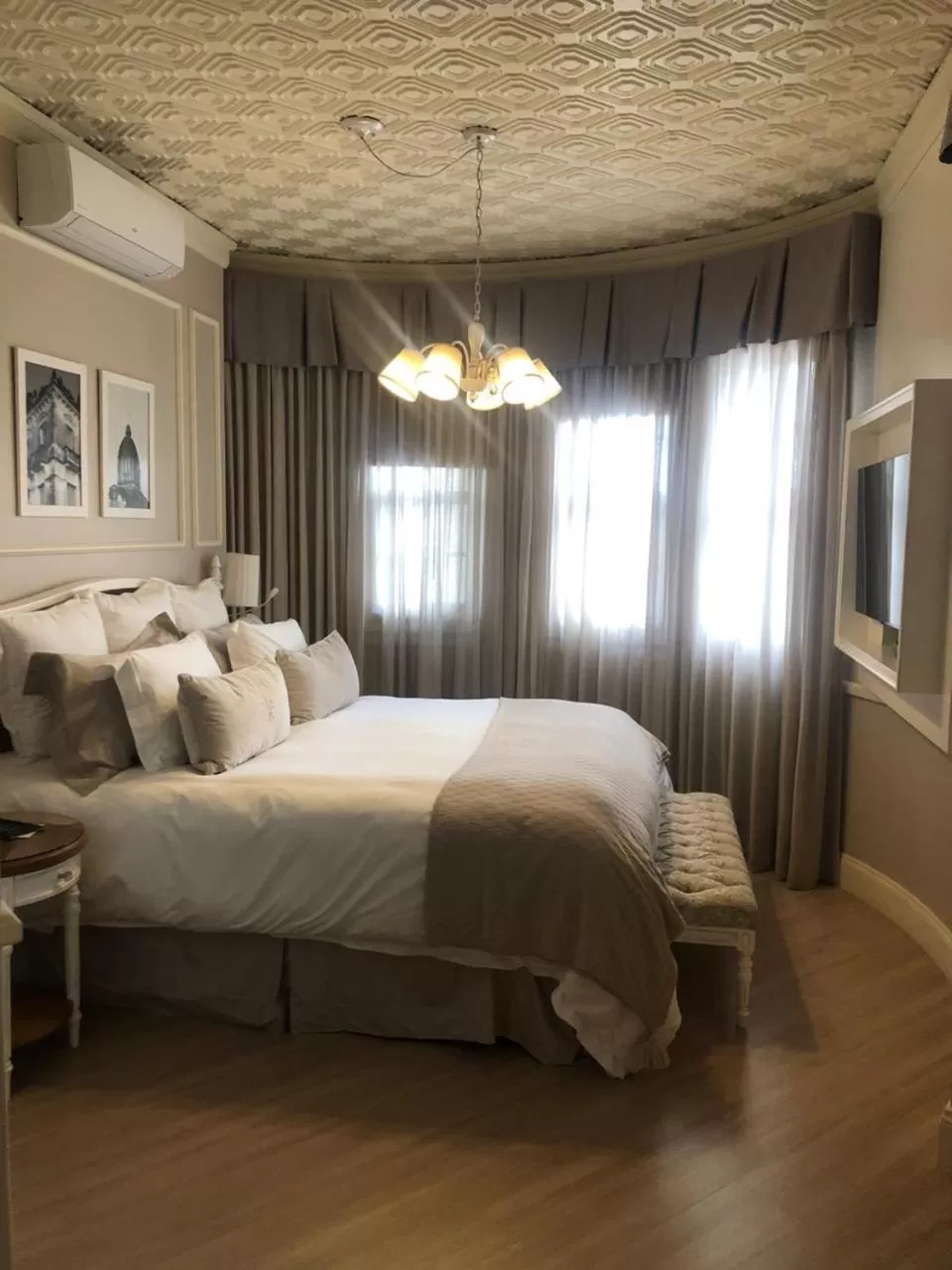 Bed in Hotel Casacurta