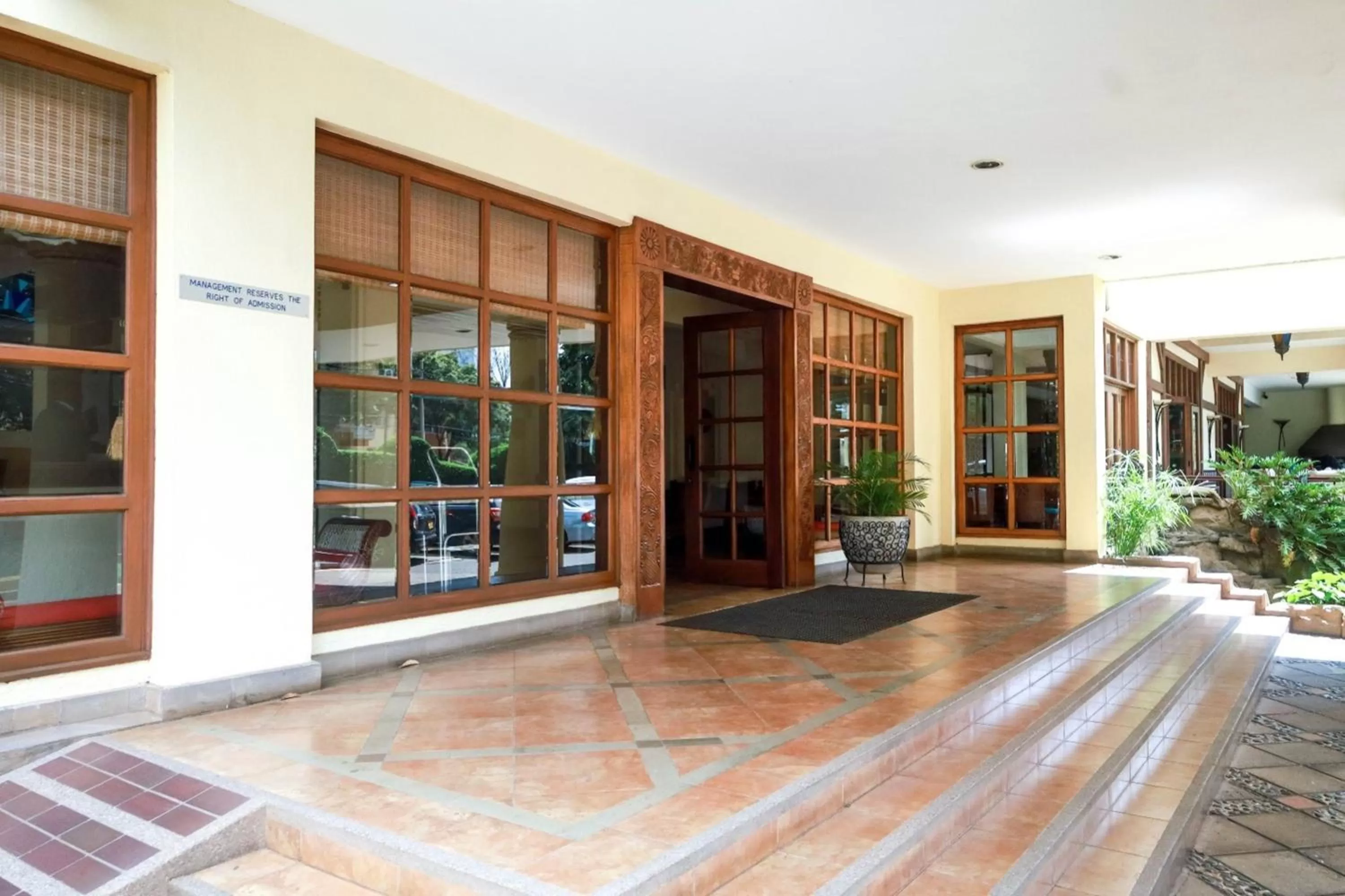 Facade/entrance in The Heron By Sarovar Portico India