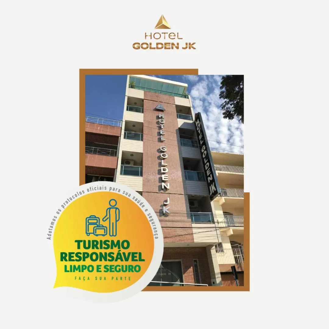 Property Logo/Sign in Hotel Golden JK