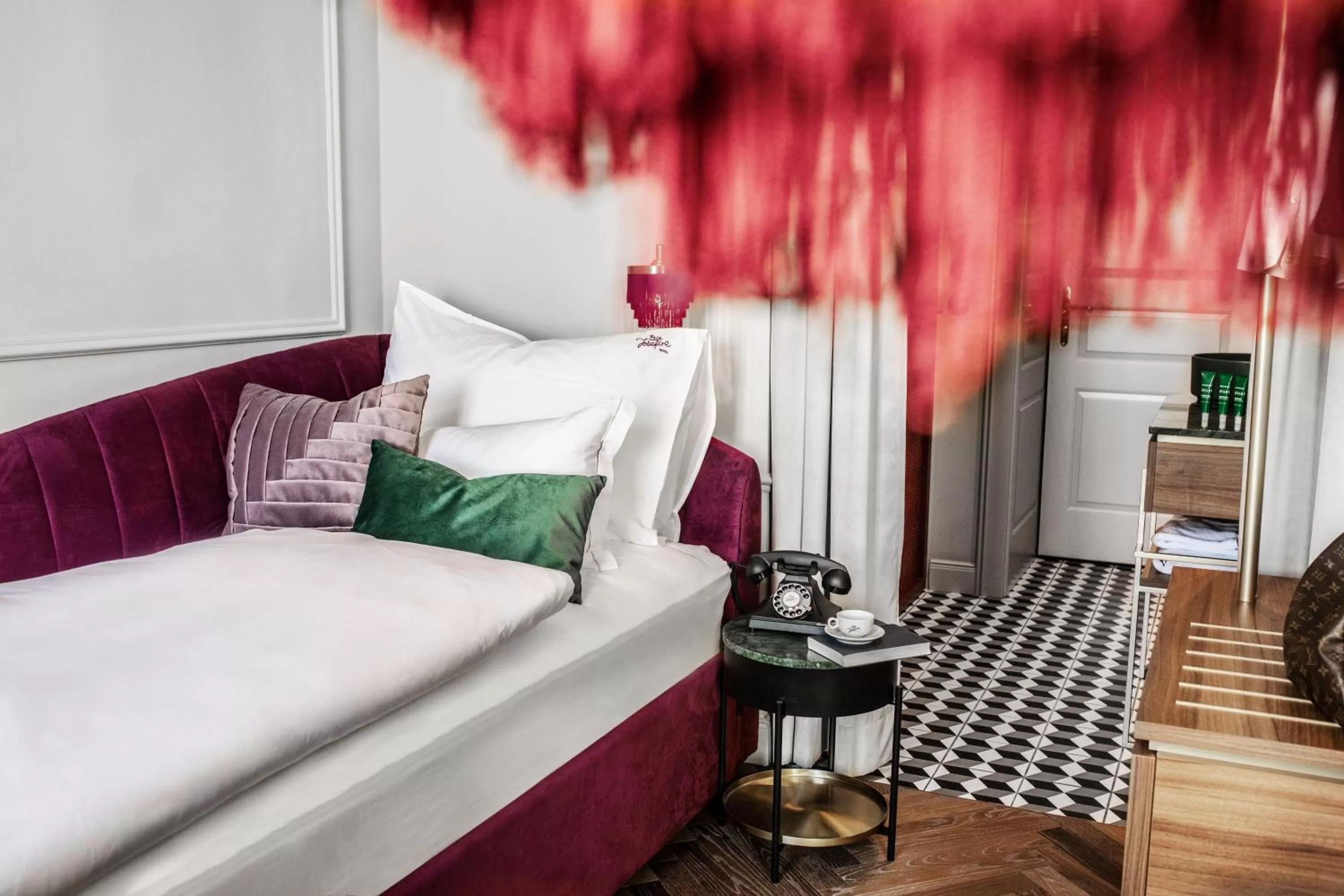 Bedroom, Bed in Hotel Josefine