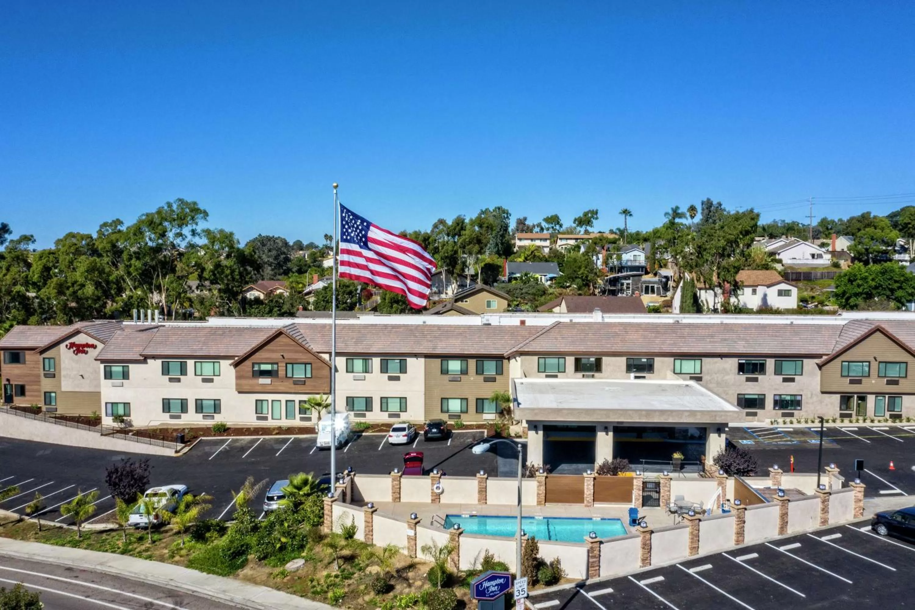 Property building in Hampton by Hilton Encinitas-Cardiff Encinitas, CA