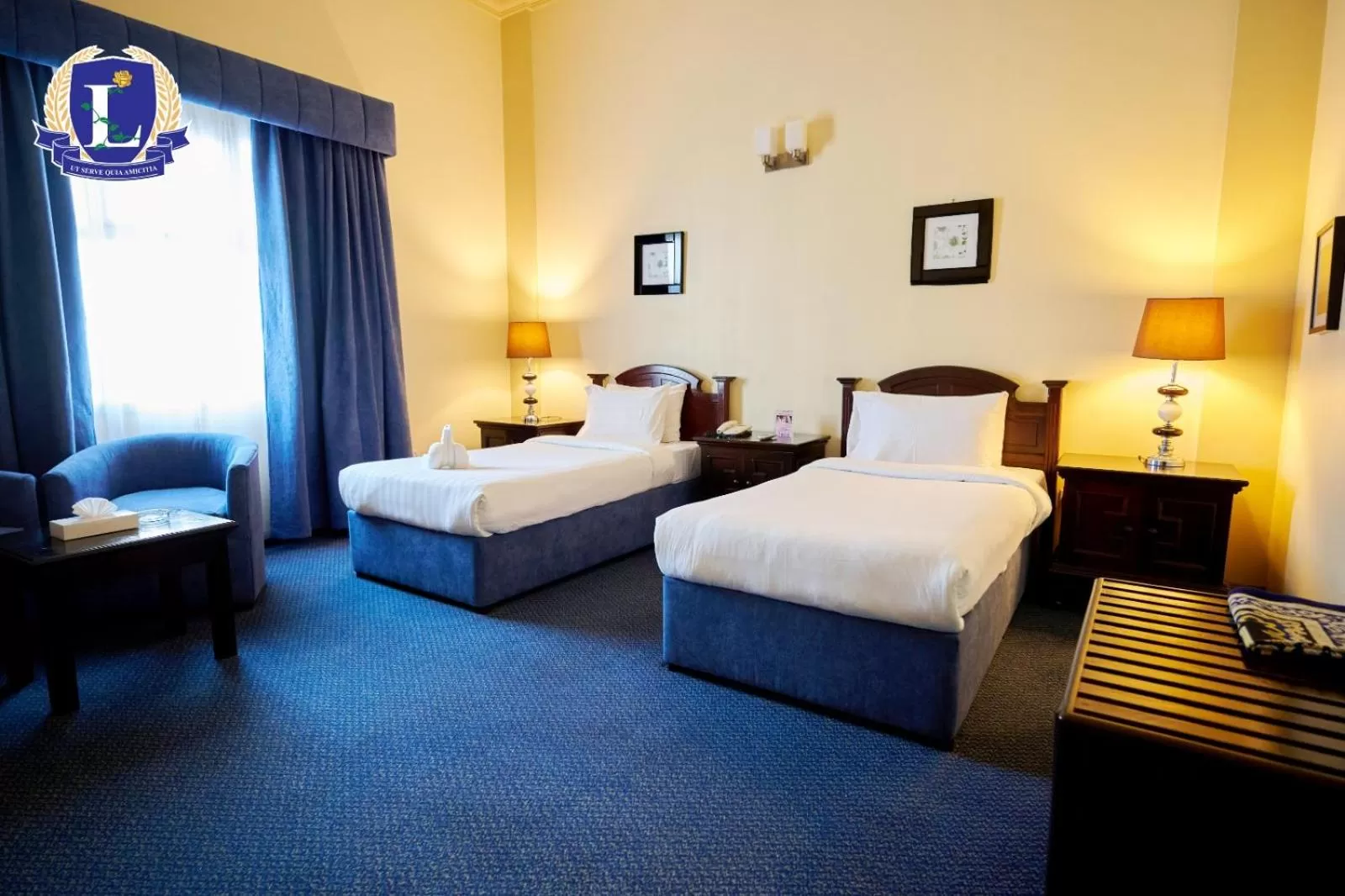 Photo of the whole room, Bed in La Rosa Hotel, Juffair