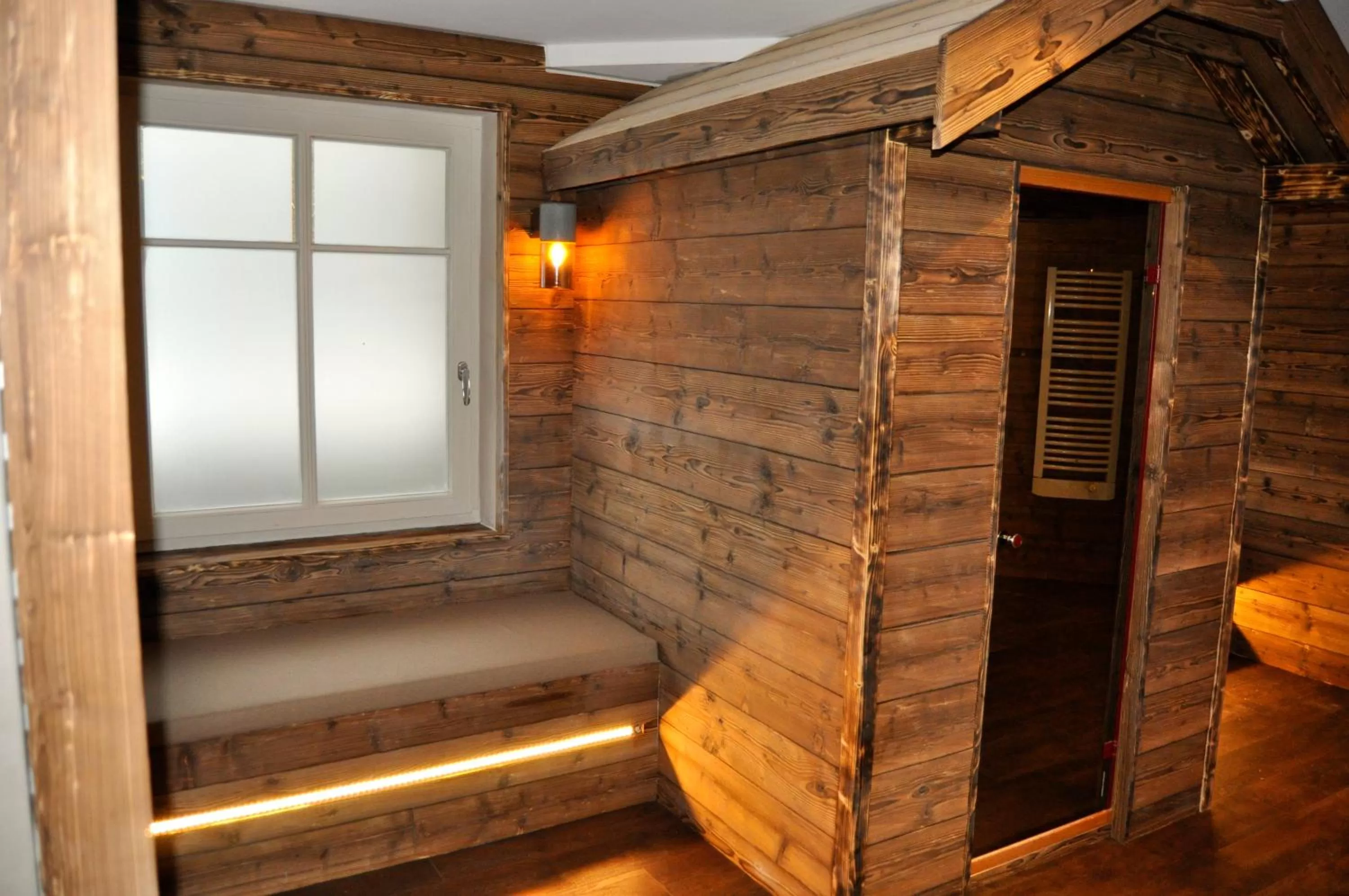 Sauna in StrandBerg's Designhotel Viktoria