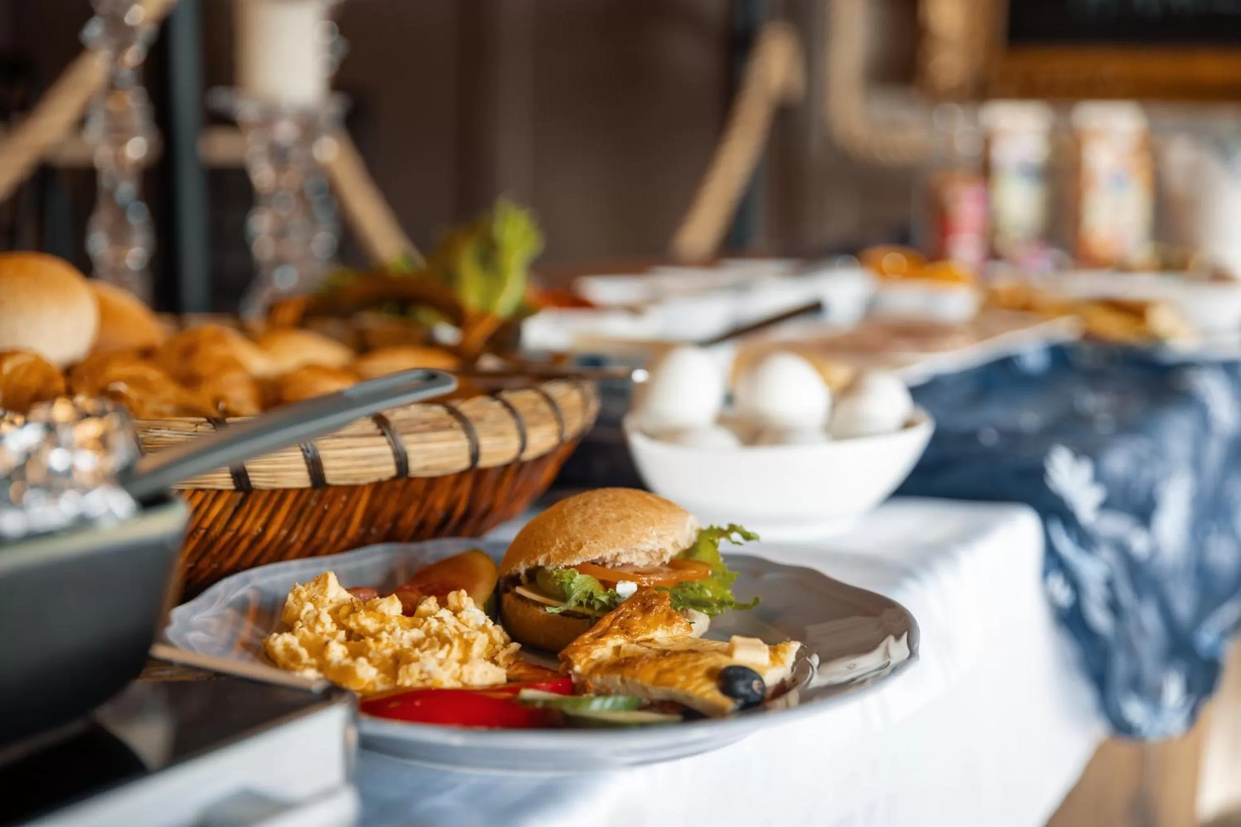 Buffet breakfast, Food in Hotelli Uninen Kotka