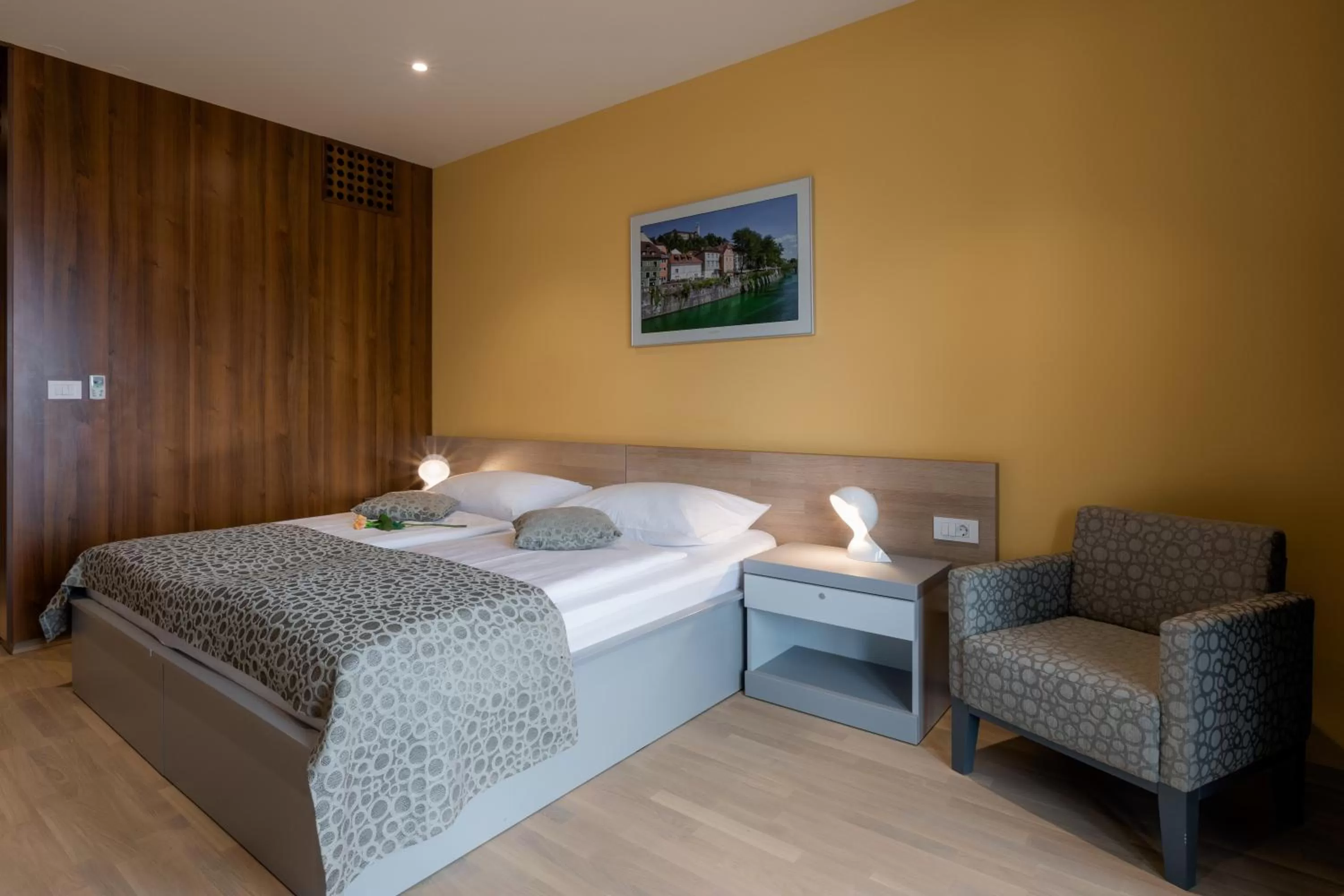 Photo of the whole room, Bed in Hotel Florjančkov Hram