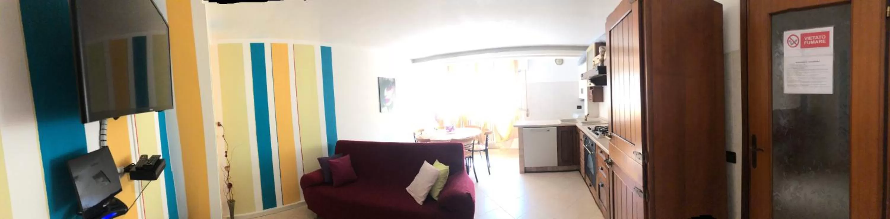 Kitchen or kitchenette in Al Divenire B&B Apartments