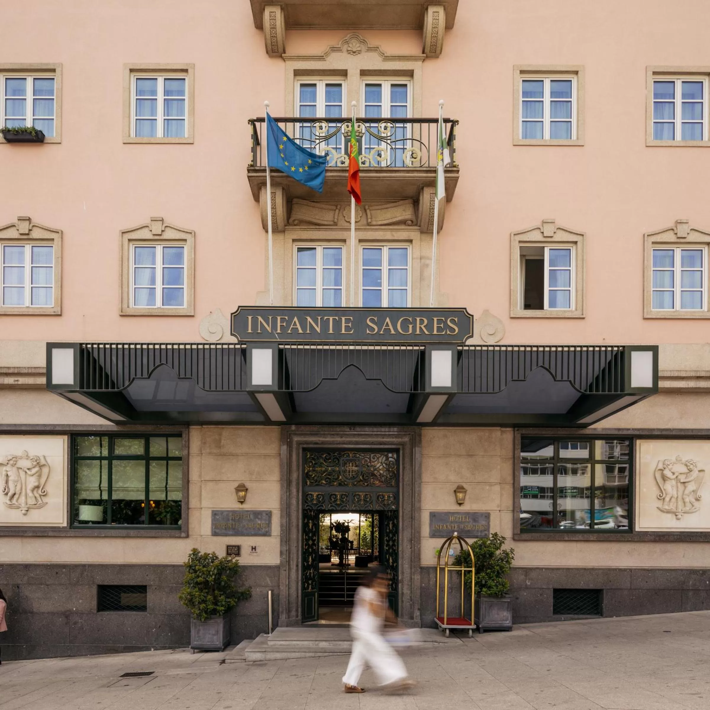 Property building in Hospes Infante Sagres Porto - Small Luxury Hotels Of The World