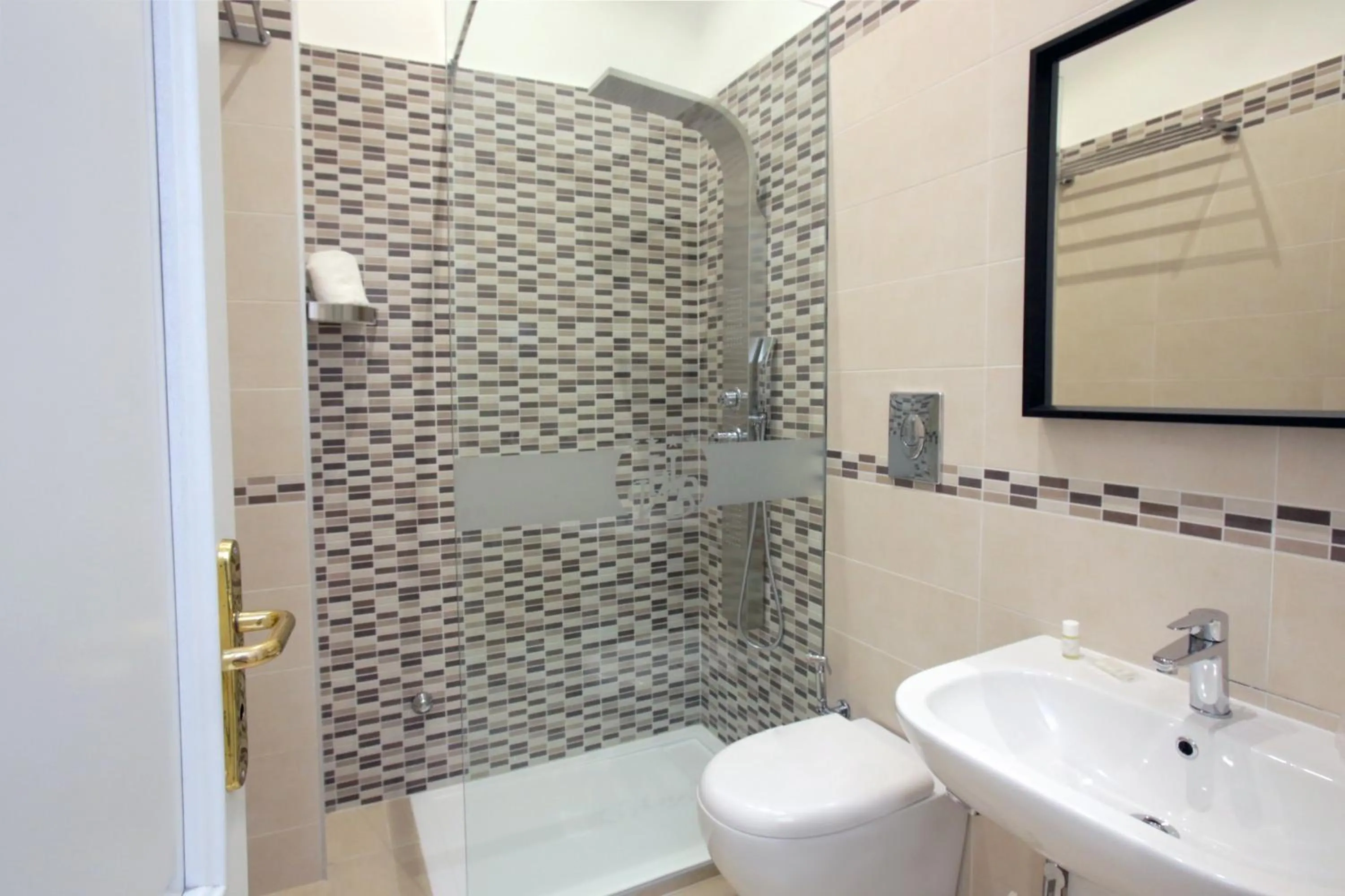 Shower in Hotel Vergilius Billia