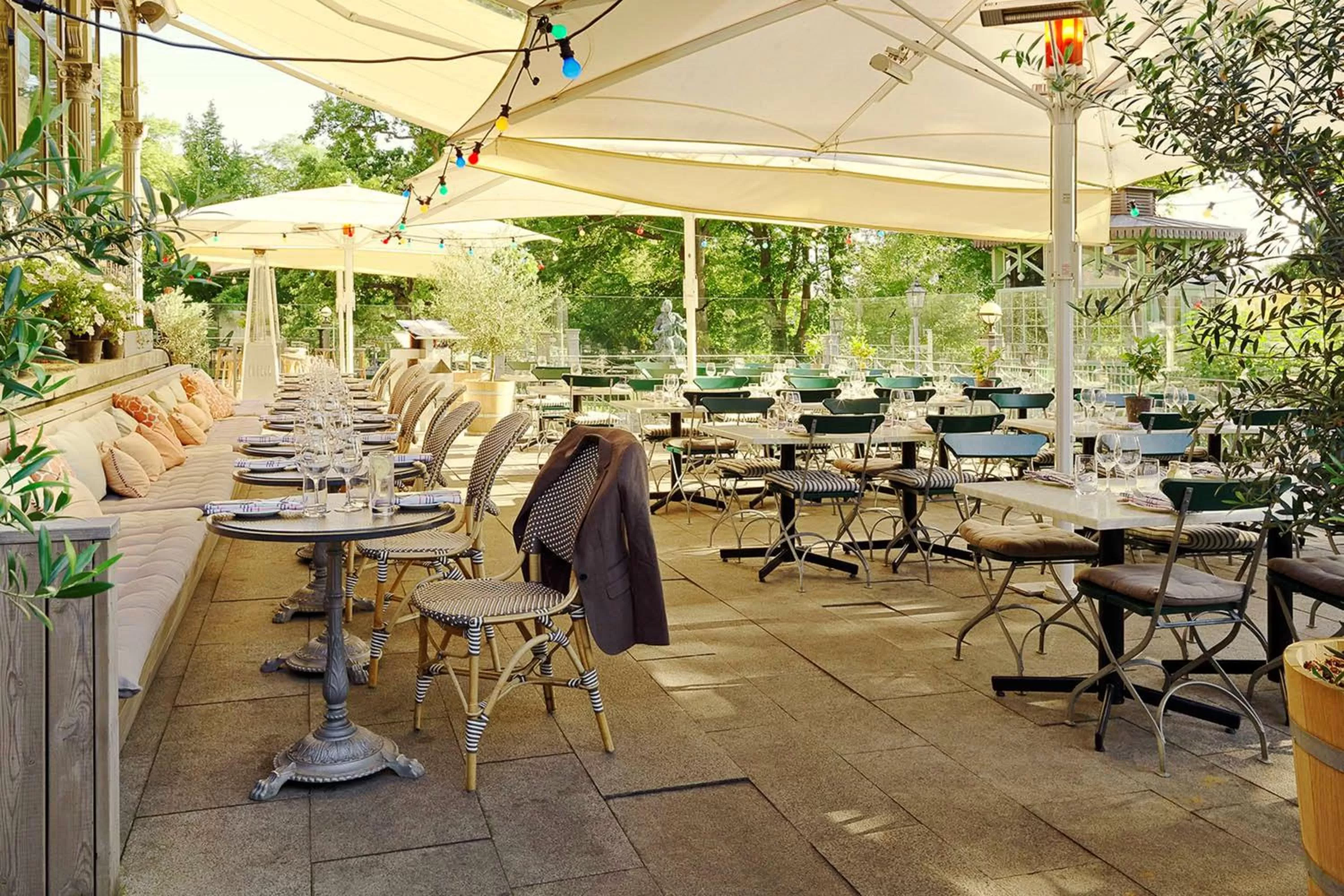 Patio in Hotel Hasselbacken