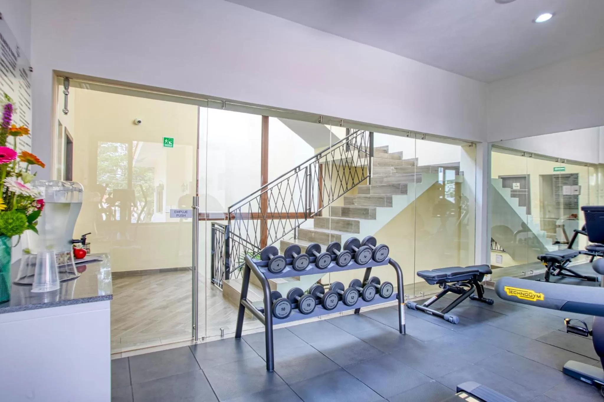 Fitness centre/facilities in Casa Nicole Hotel Boutique
