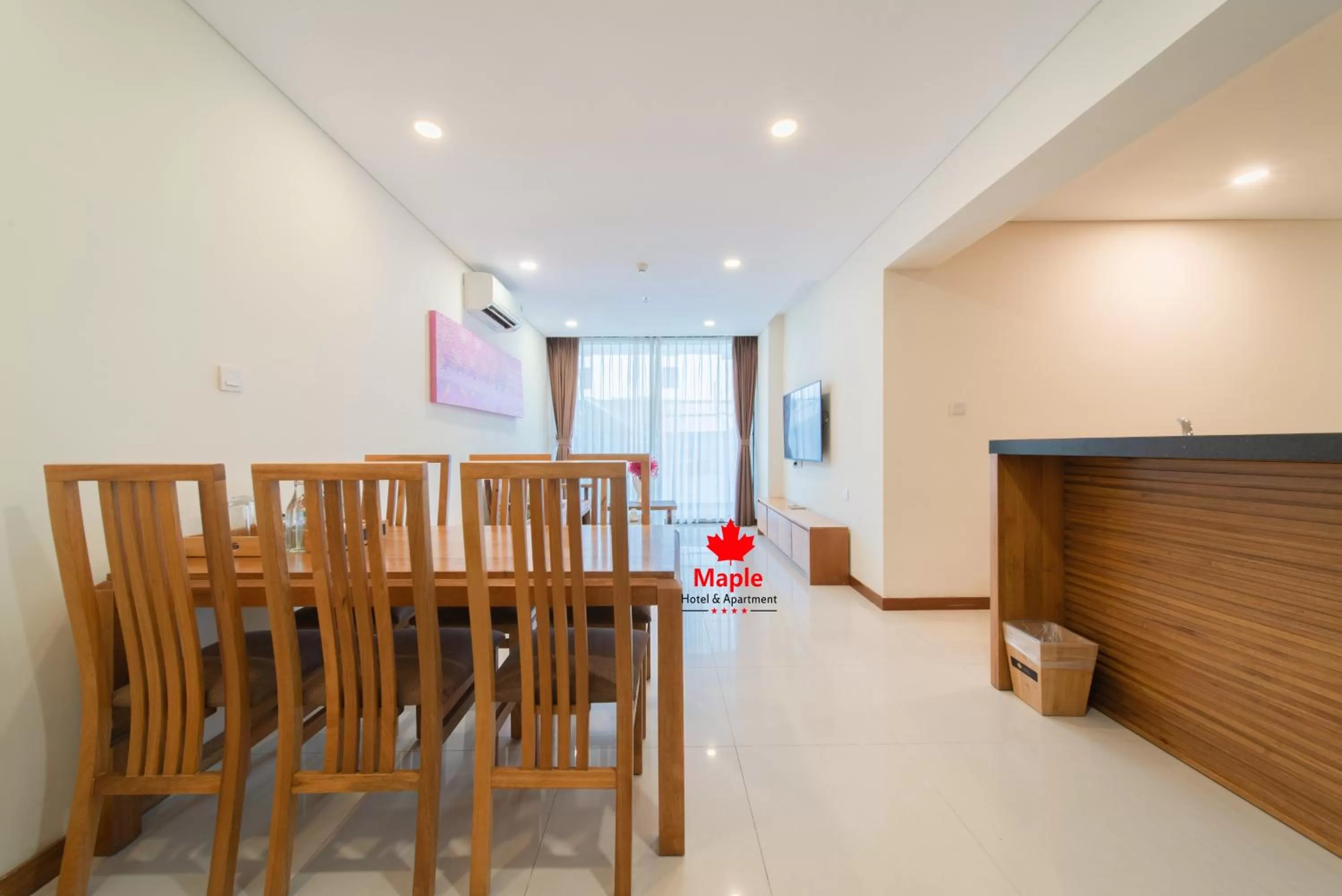 Living room in Maple Hotel & Apartment