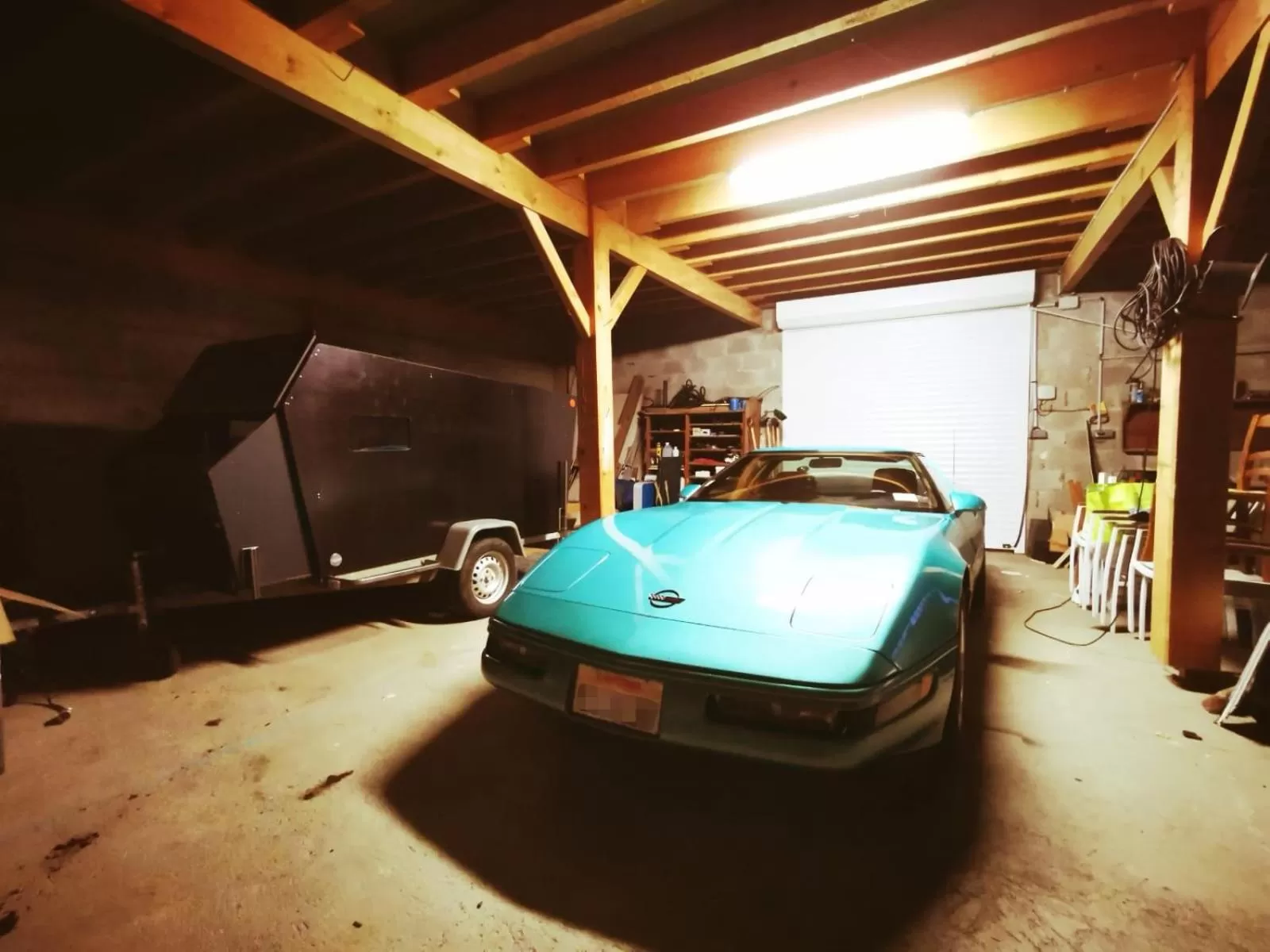 Parking in Chambres d'hôtes La Maison Blanche