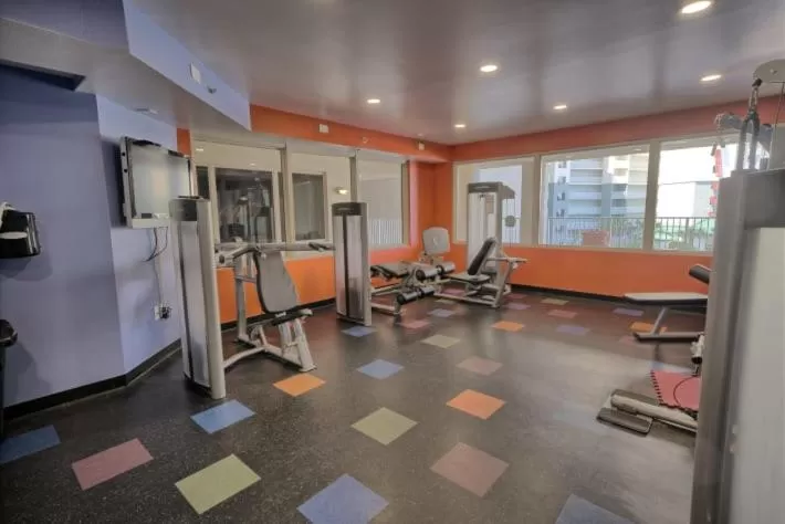 Fitness centre/facilities in Deluxe Beachfront Studio, Shores of Panama, Oceanviews and Updated