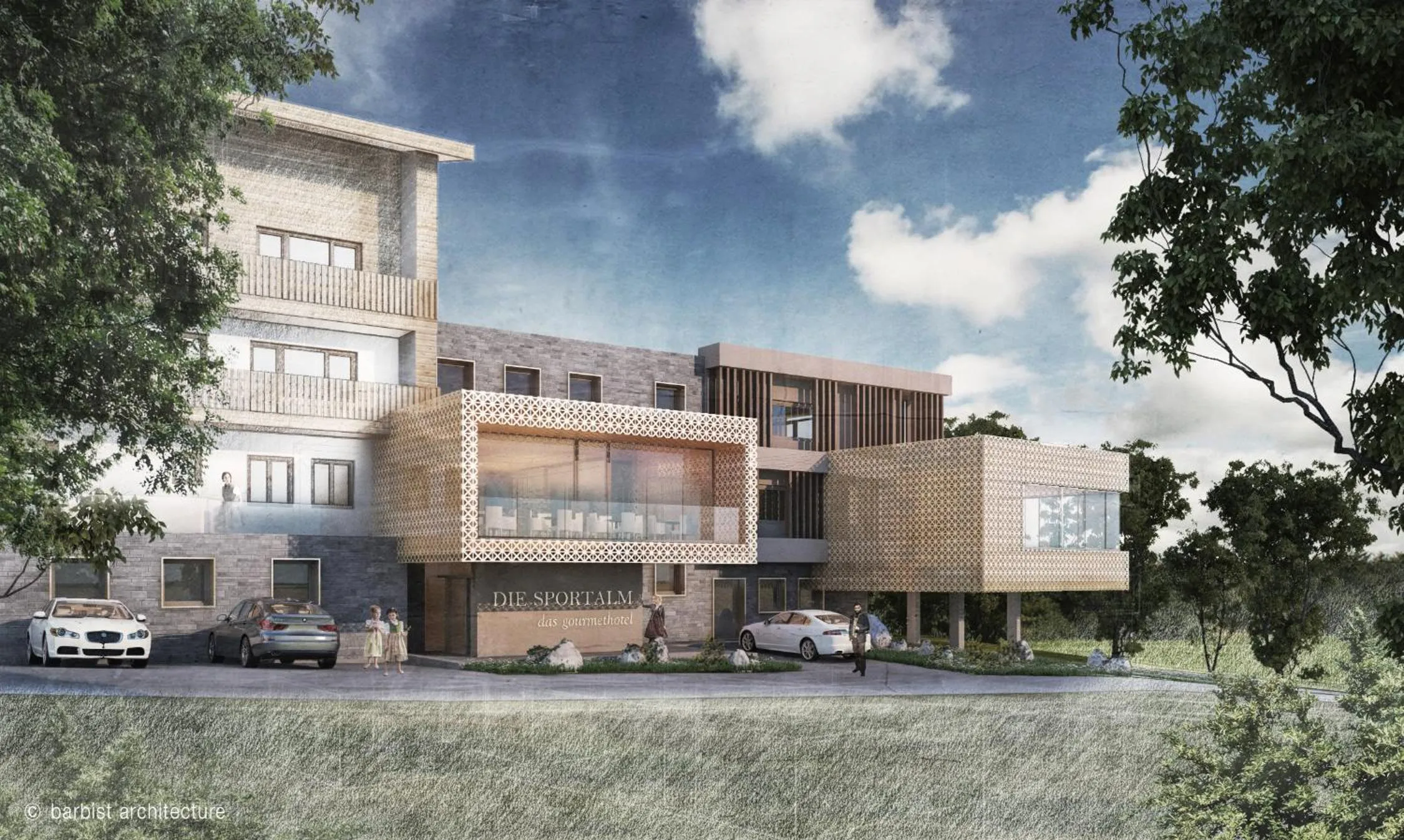 Property building in Geniesserhotel Minglers Sportalm 4 Sterne Superior