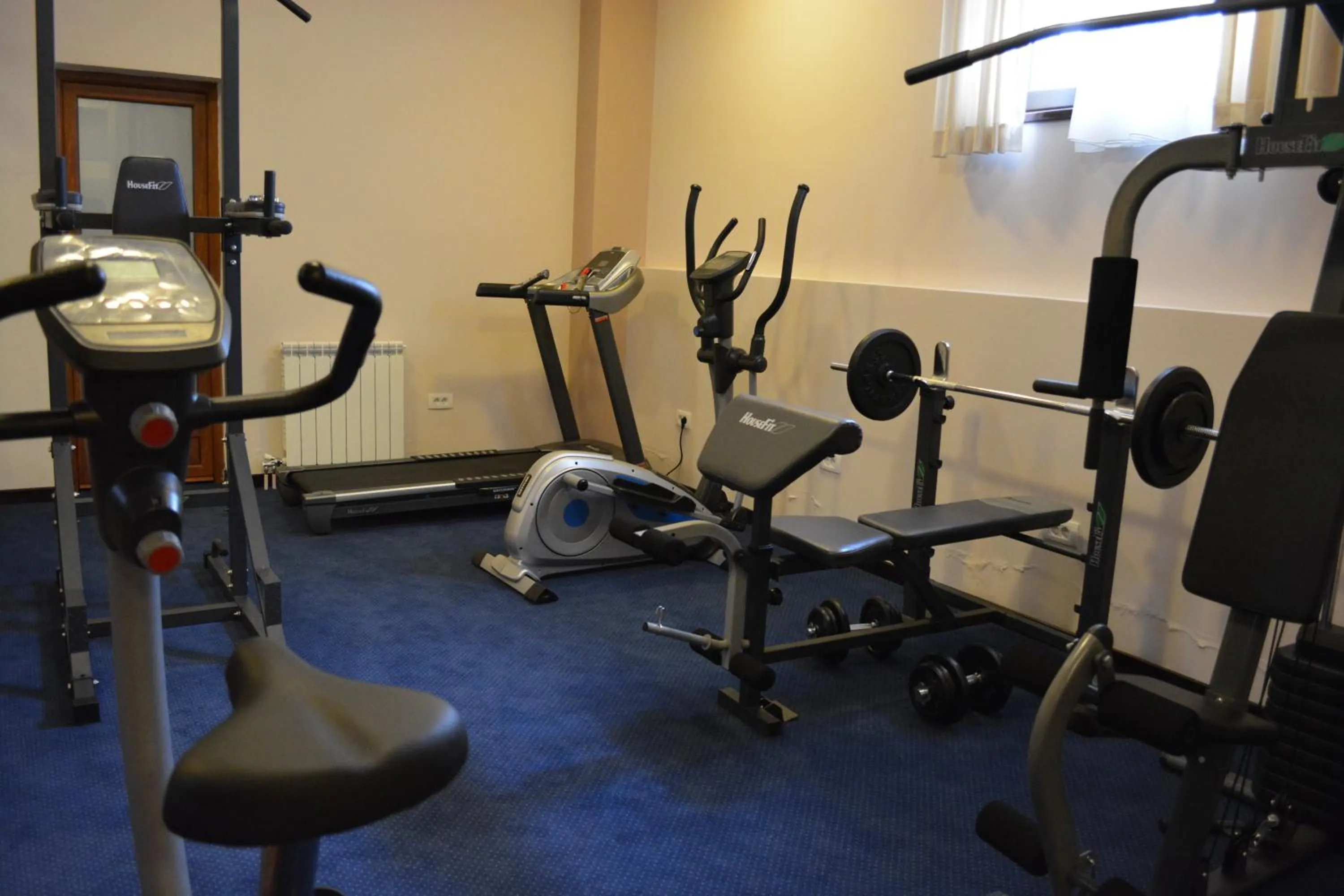 Fitness centre/facilities in Hotel Monte Rosa