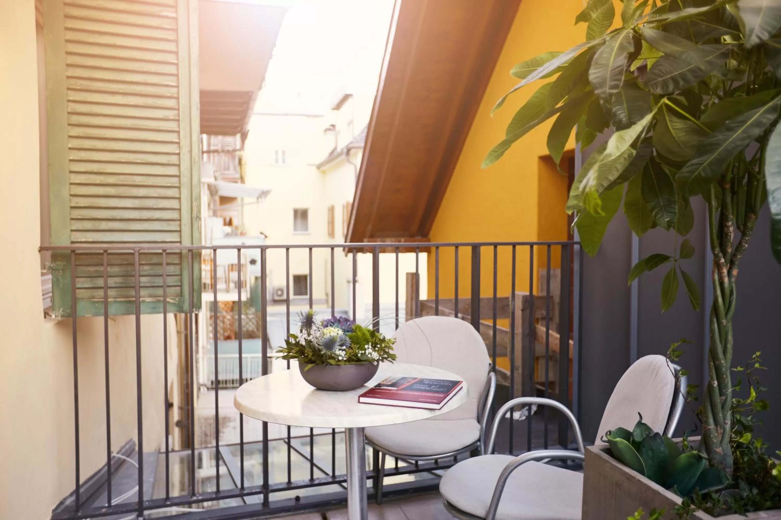 Balcony/Terrace in Residence Rösch