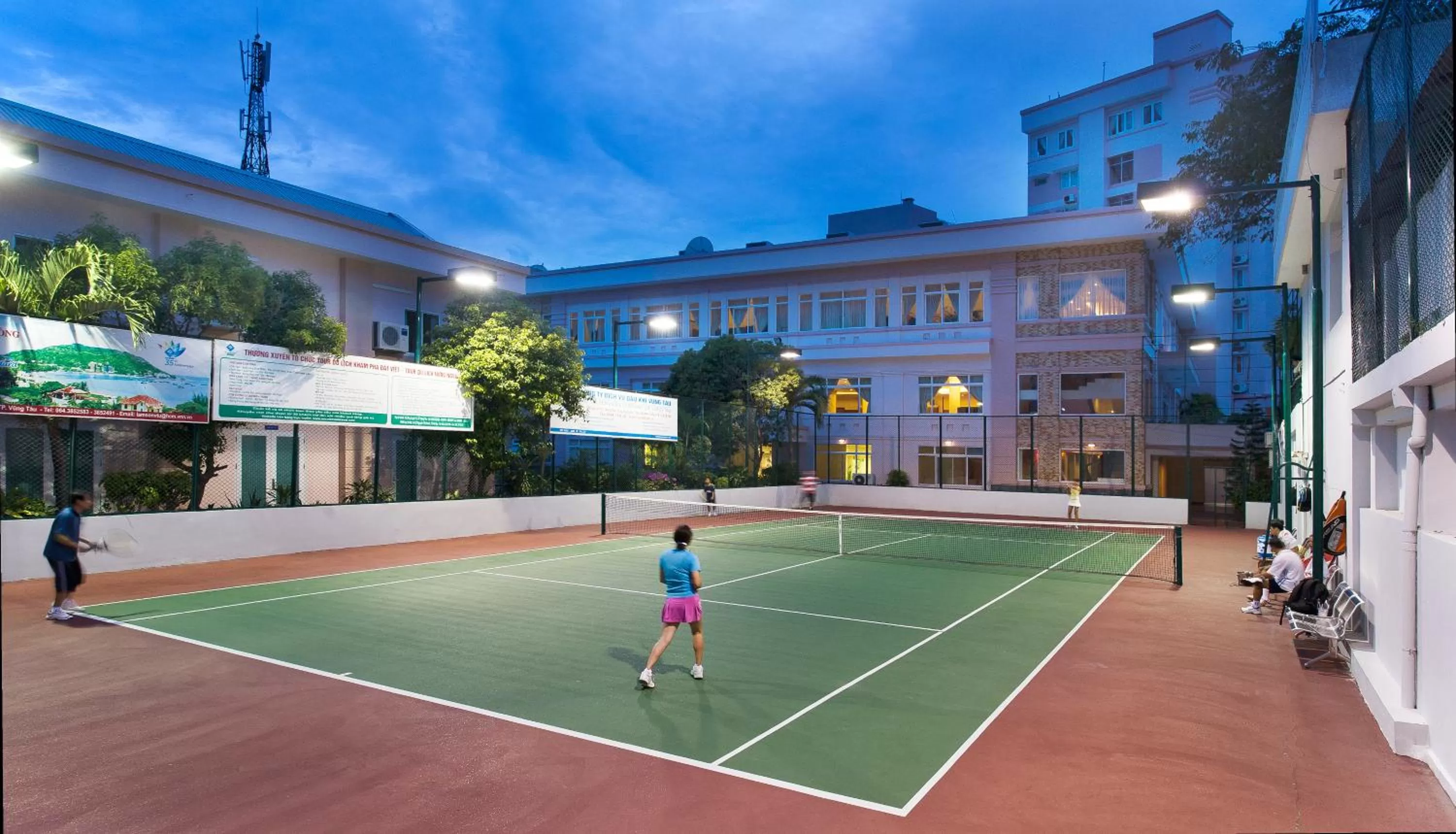 Tennis court in Grand Hotel Vung Tau