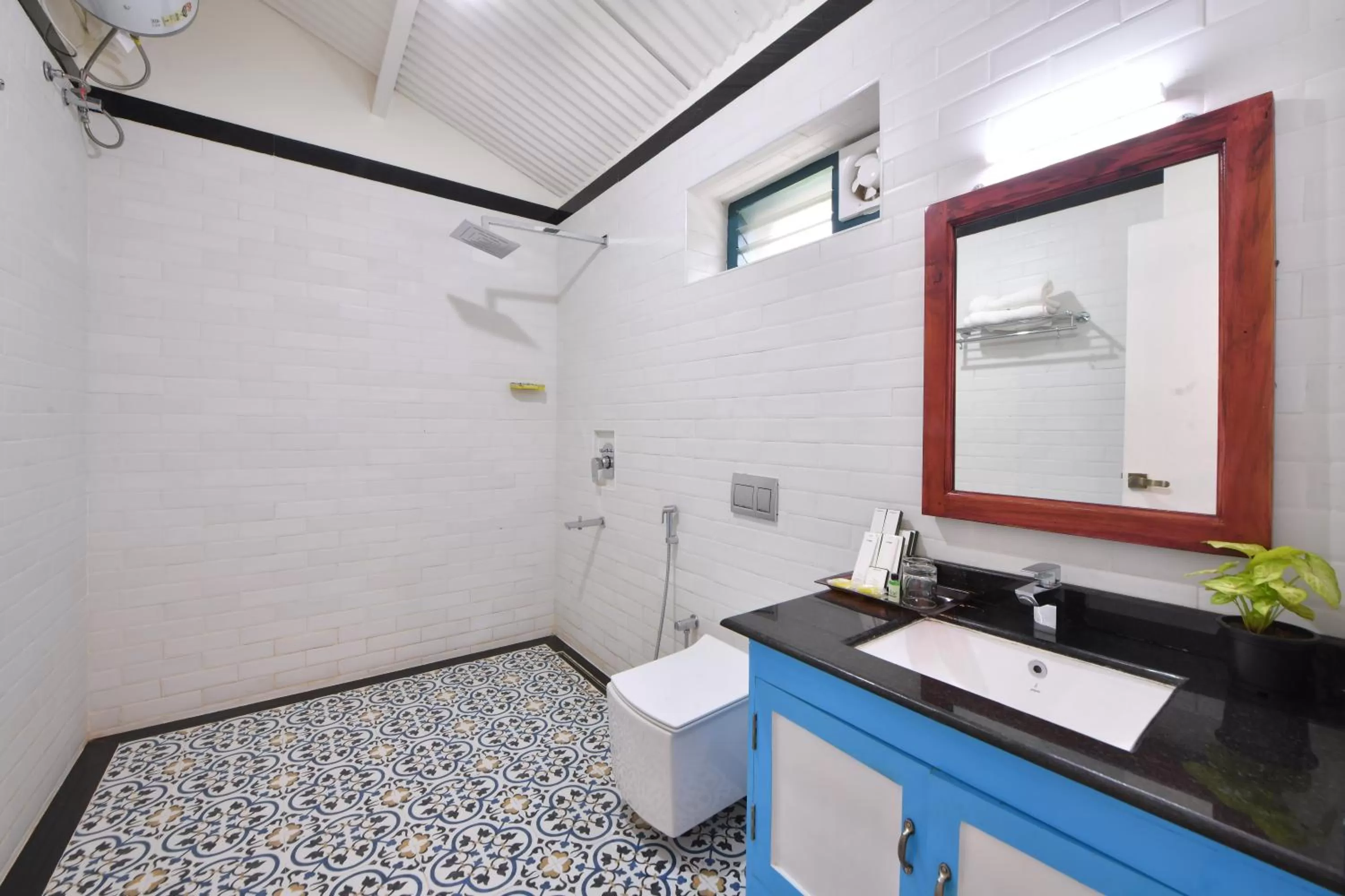 Shower in The Hearth