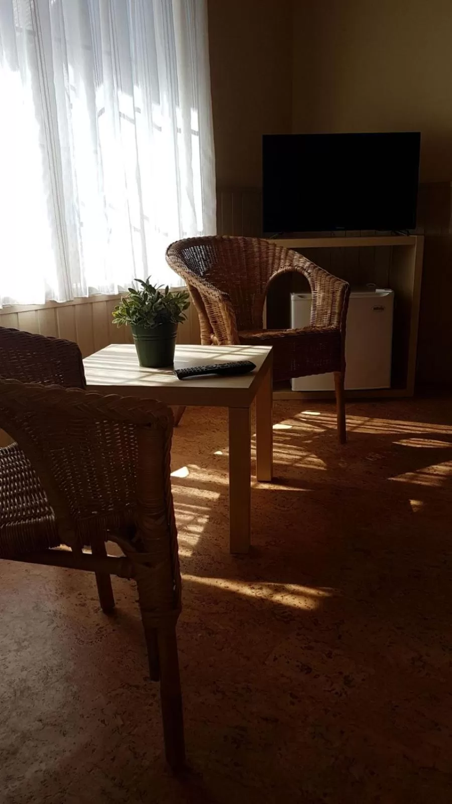 Seating Area in Huber Panzió